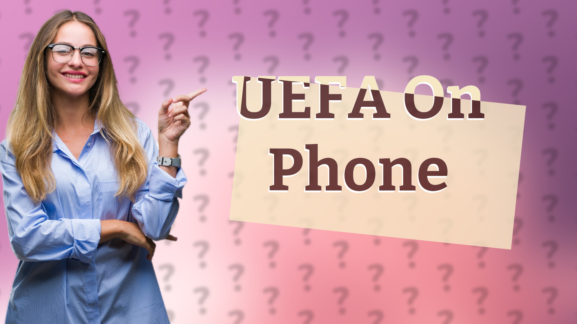 UEFA On Phone