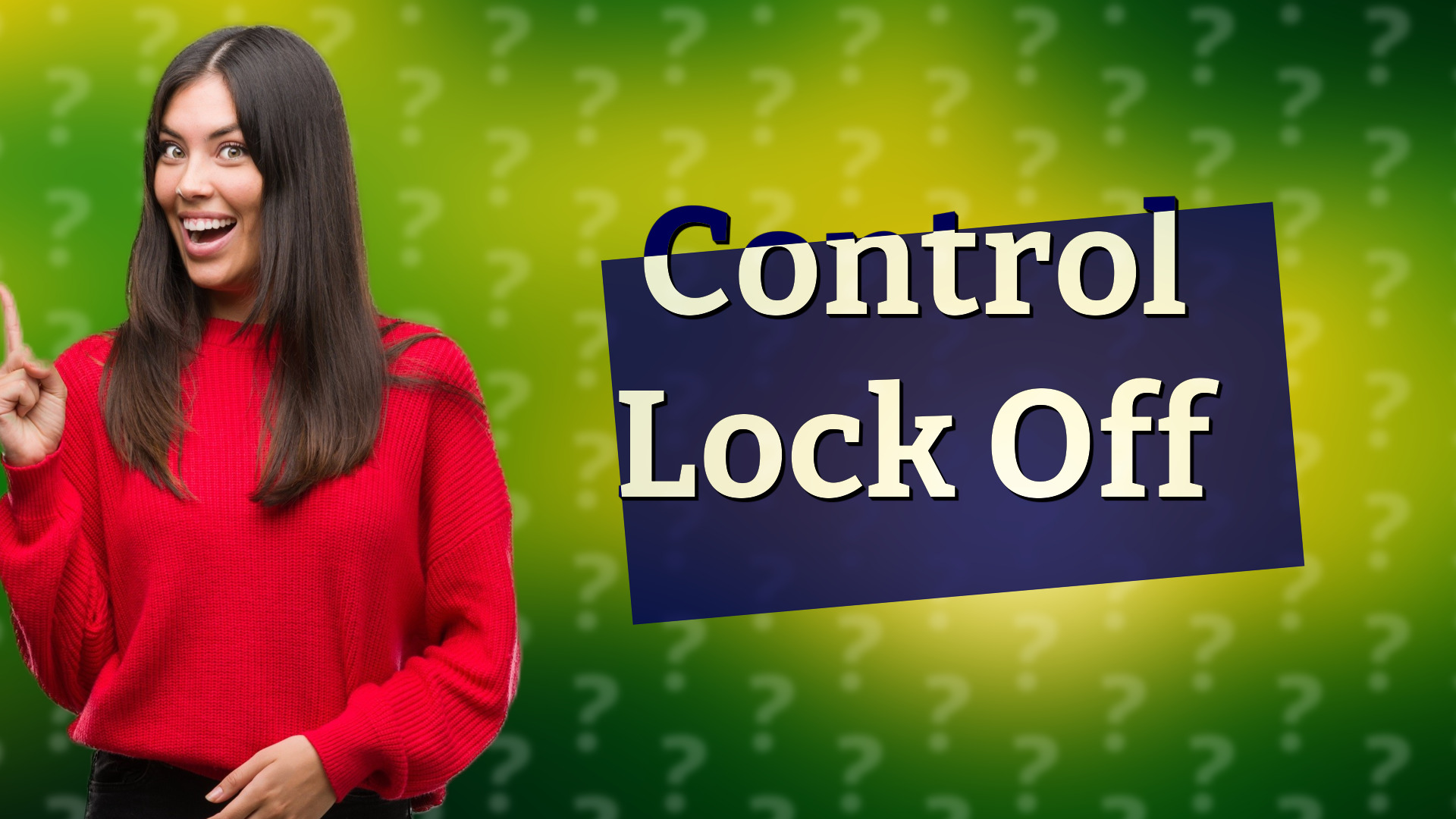 Control Lock Off