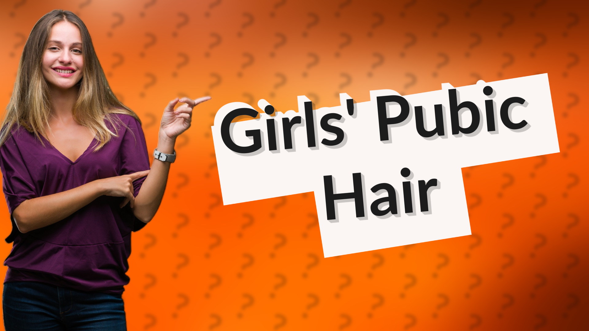 Girls' Pubic Hair
