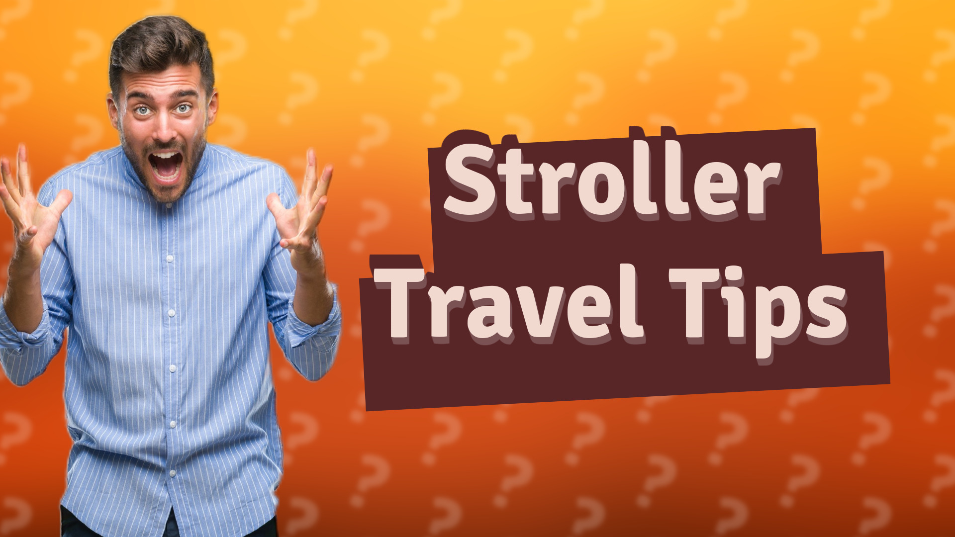 Stroller Travel Tips