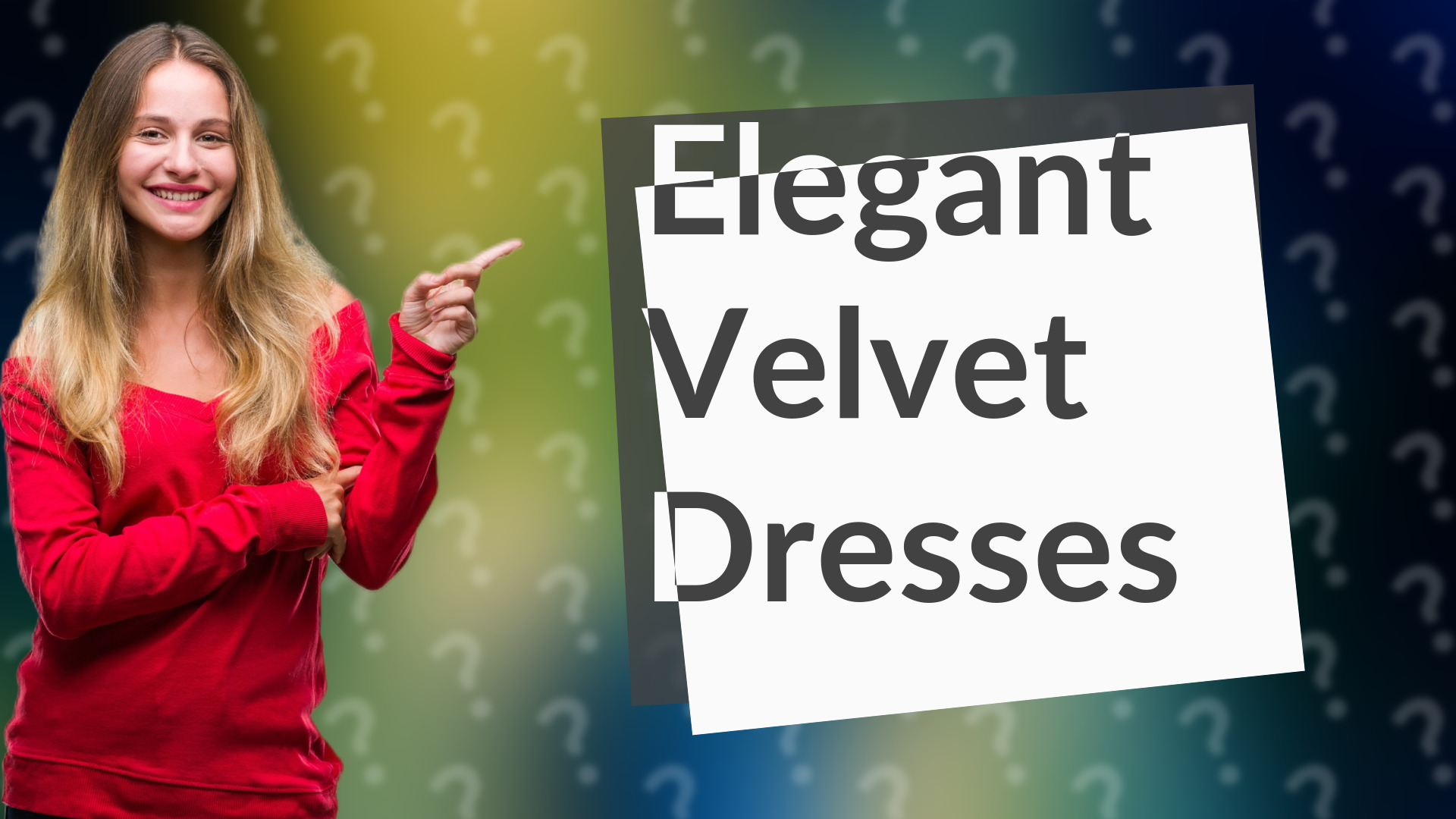 Elegant Velvet Dresses