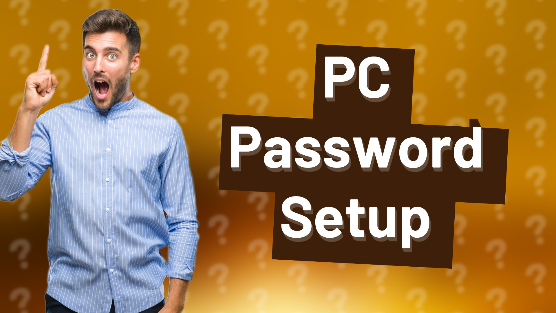 PC Password Setup