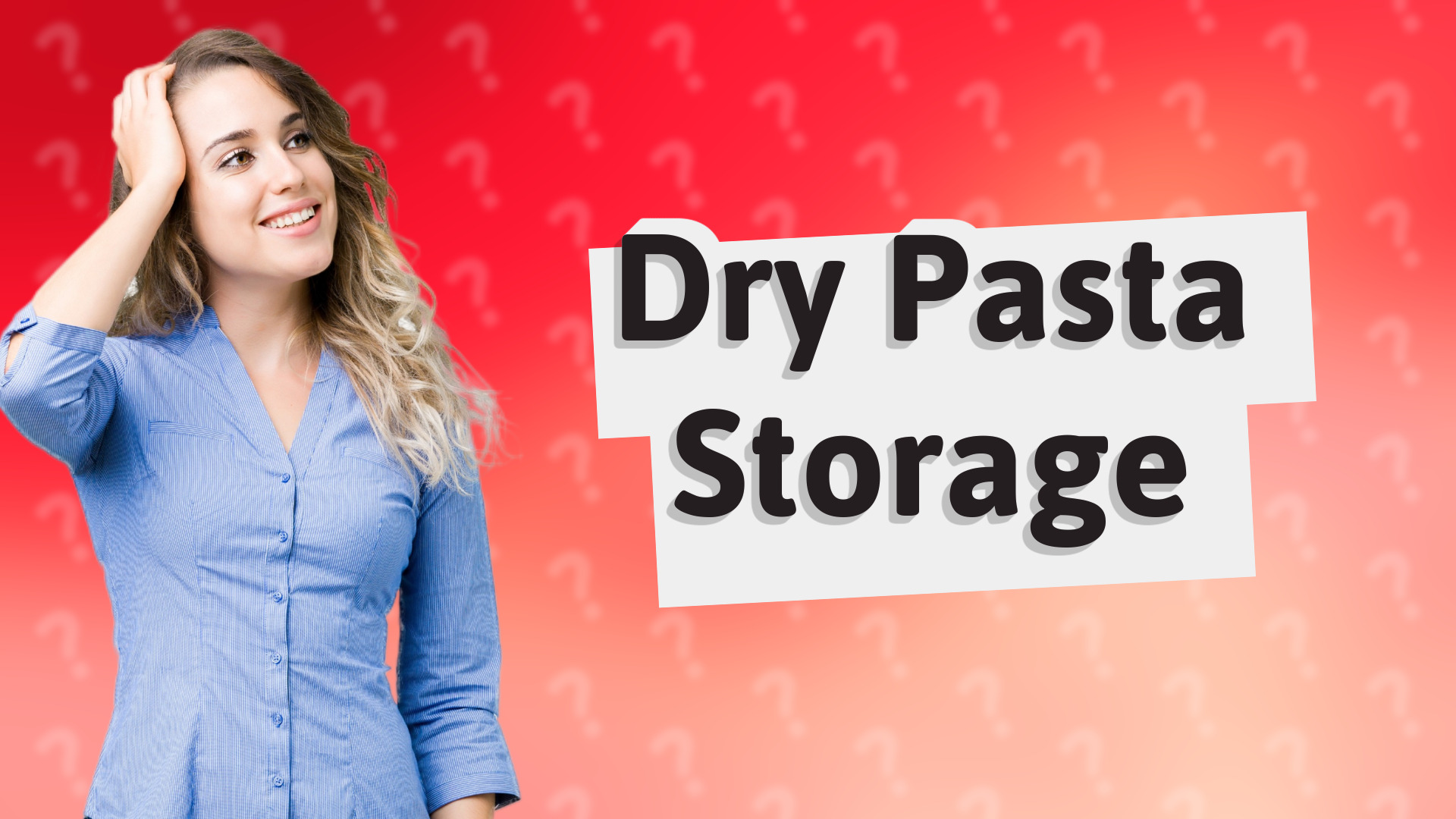 Dry Pasta Storage