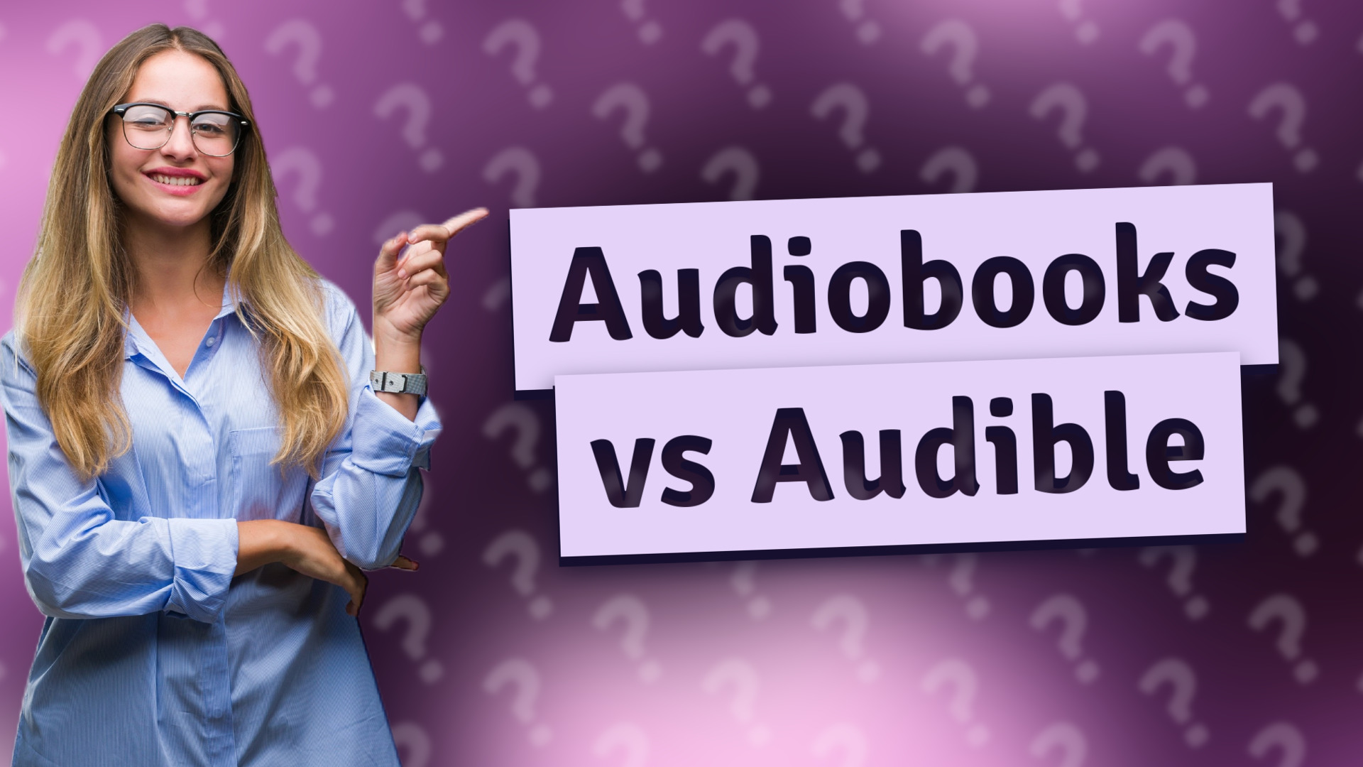 Audiobooks vs Audible