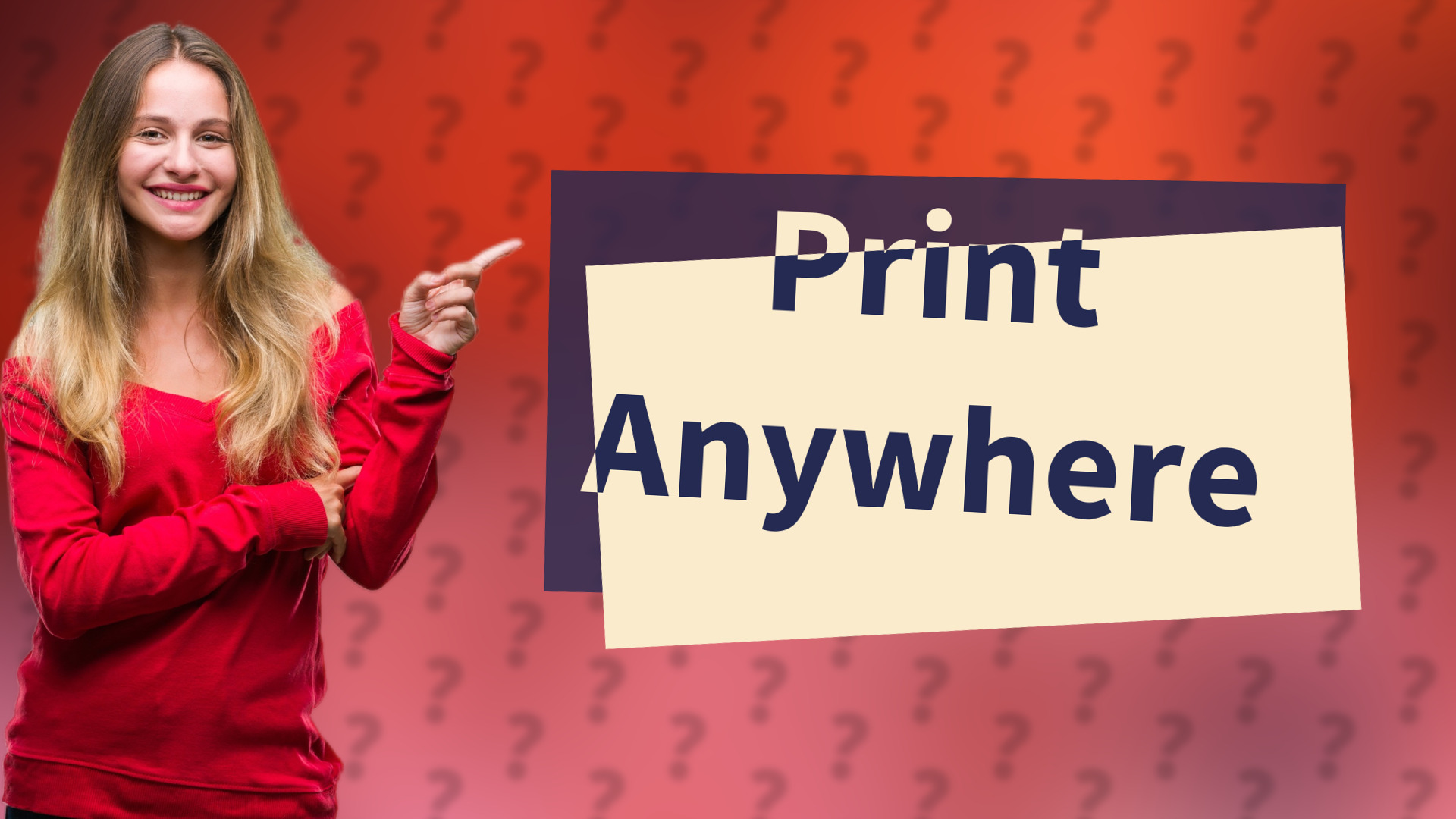 Print Anywhere