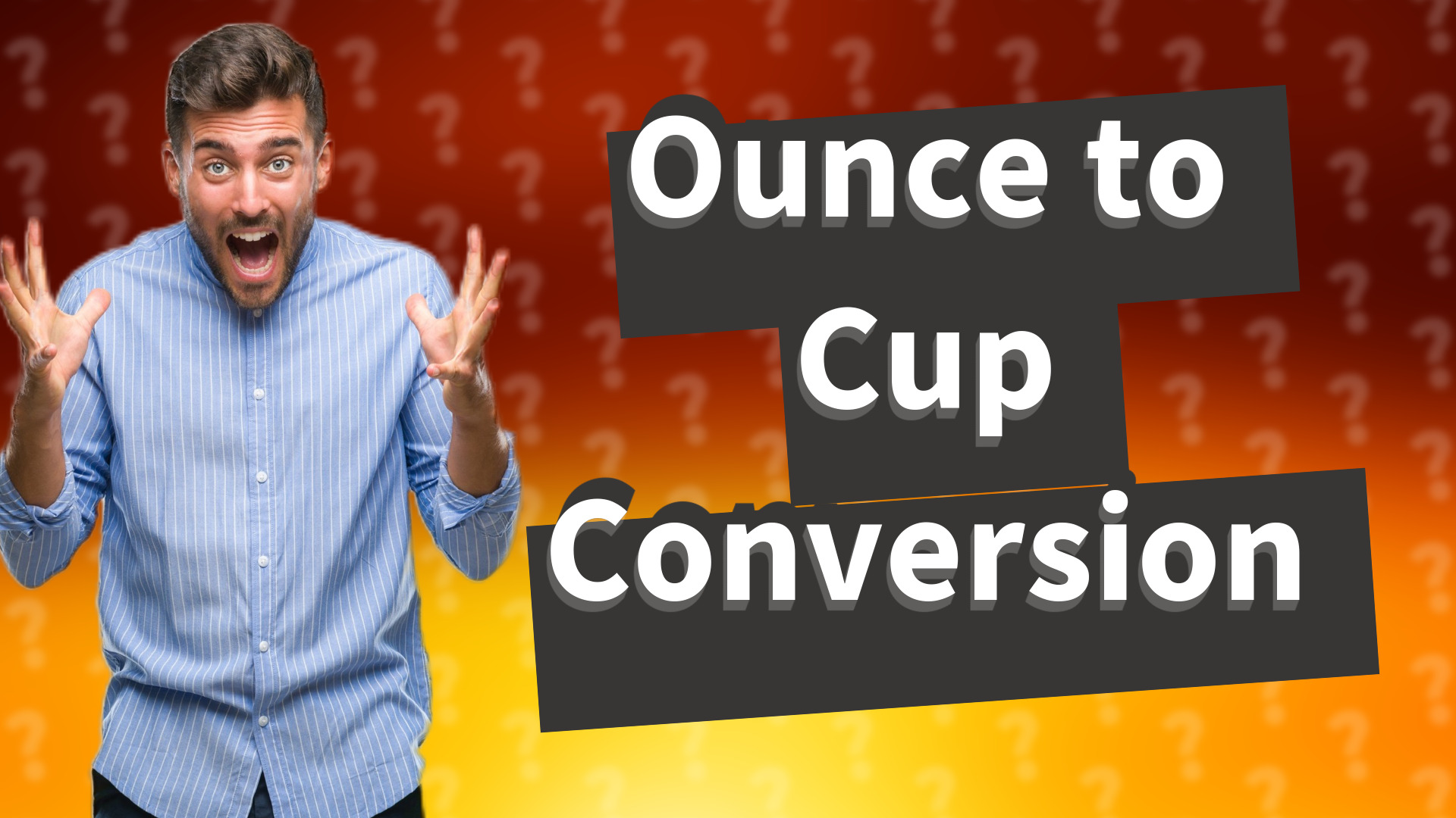 Ounce to Cup Conversion