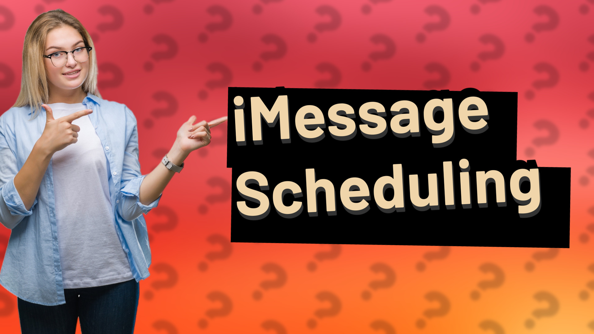 iMessage Scheduling