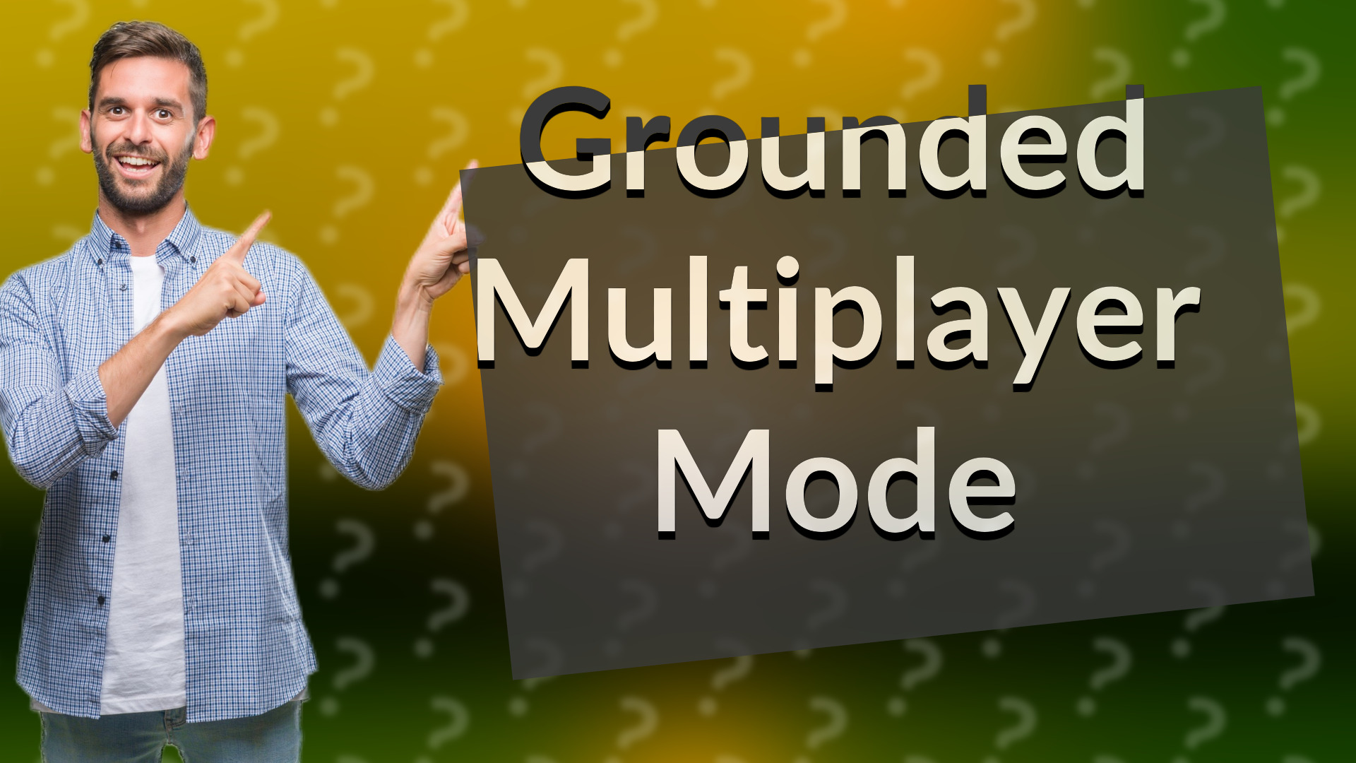 Grounded Multiplayer Mode