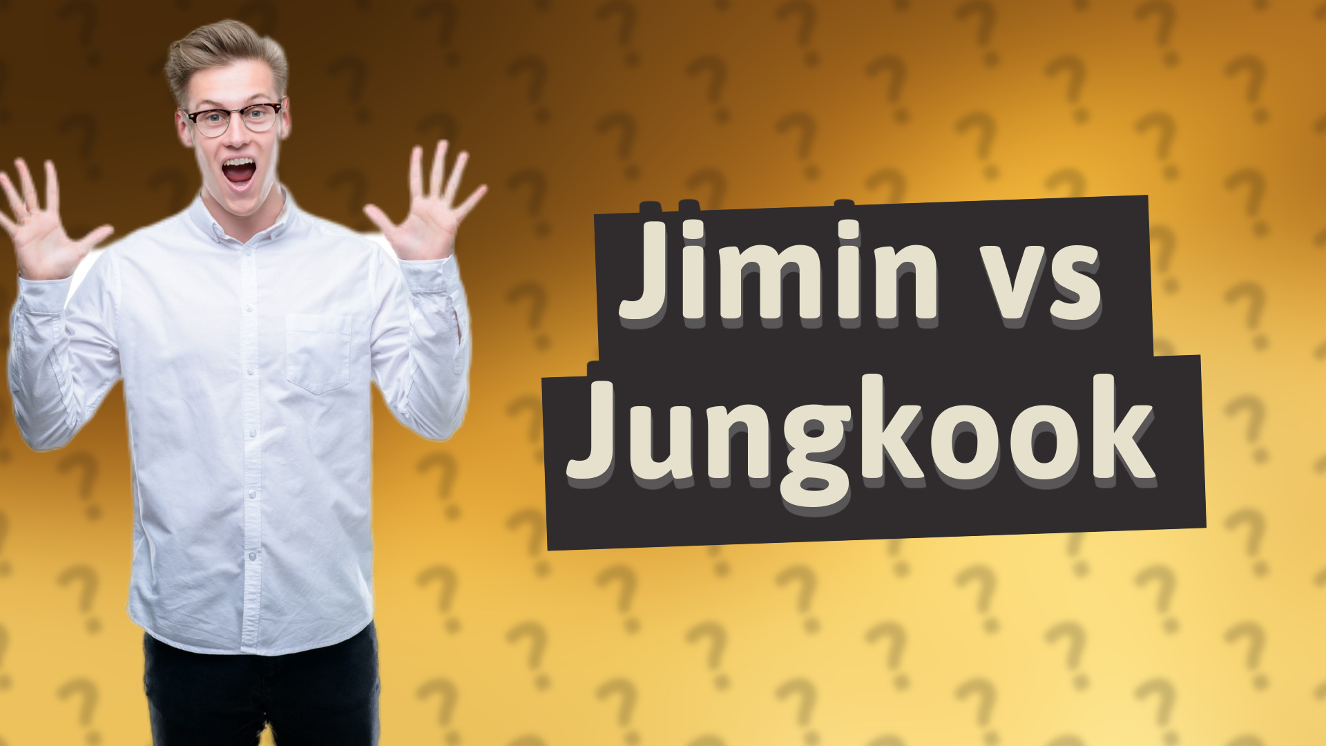 Jimin vs Jungkook