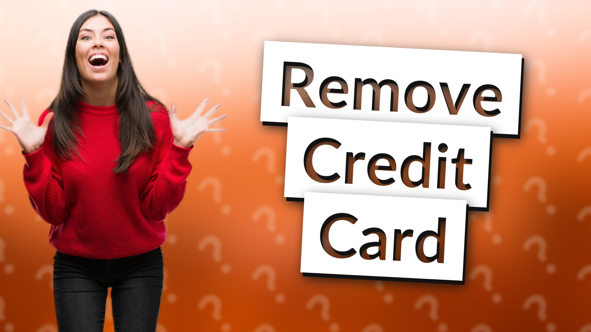 Remove Credit Card