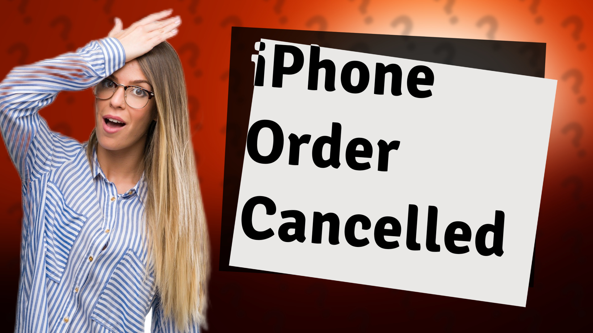 iPhone Order Cancelled