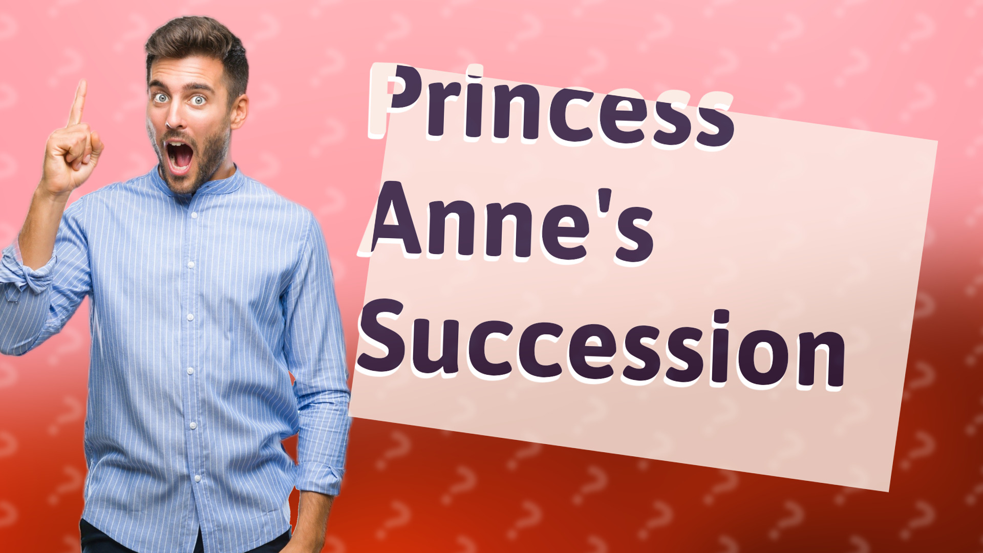 Princess Anne's Succession