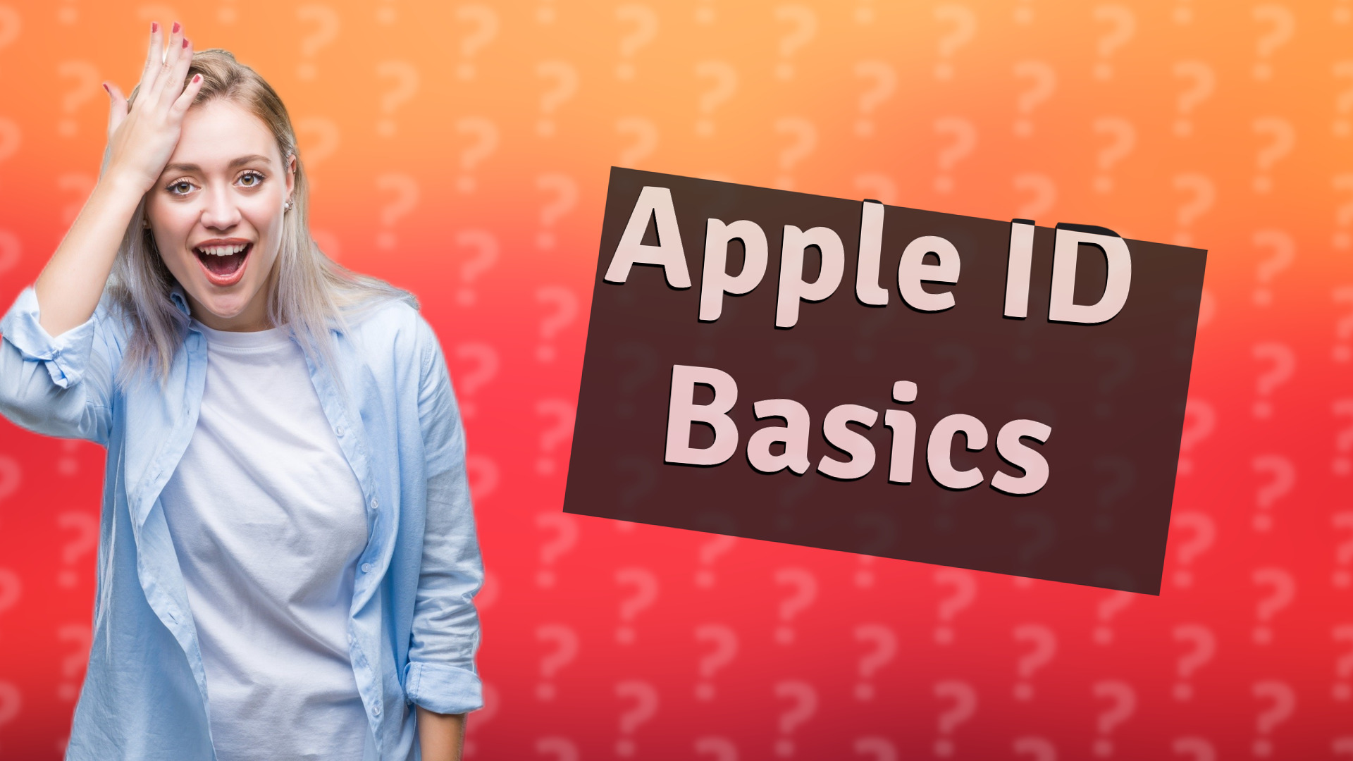 Apple ID Basics