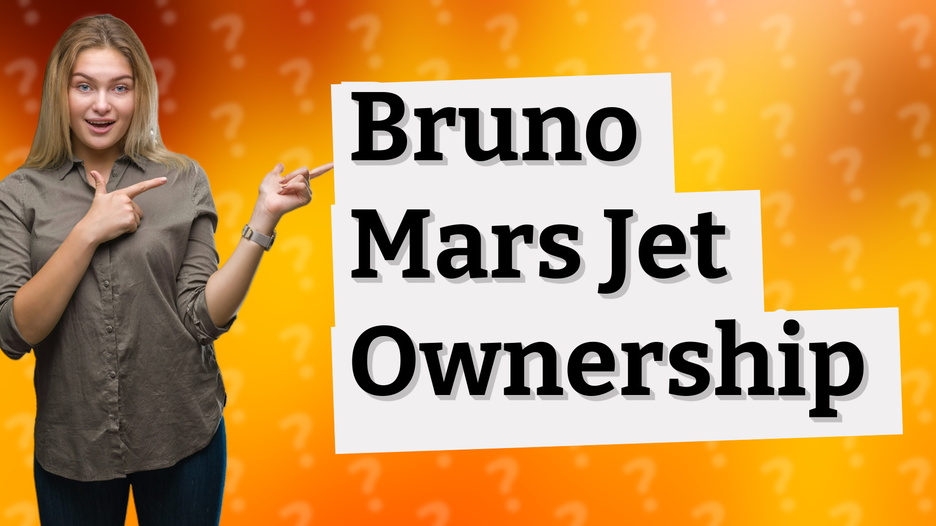 Bruno Mars Jet Ownership