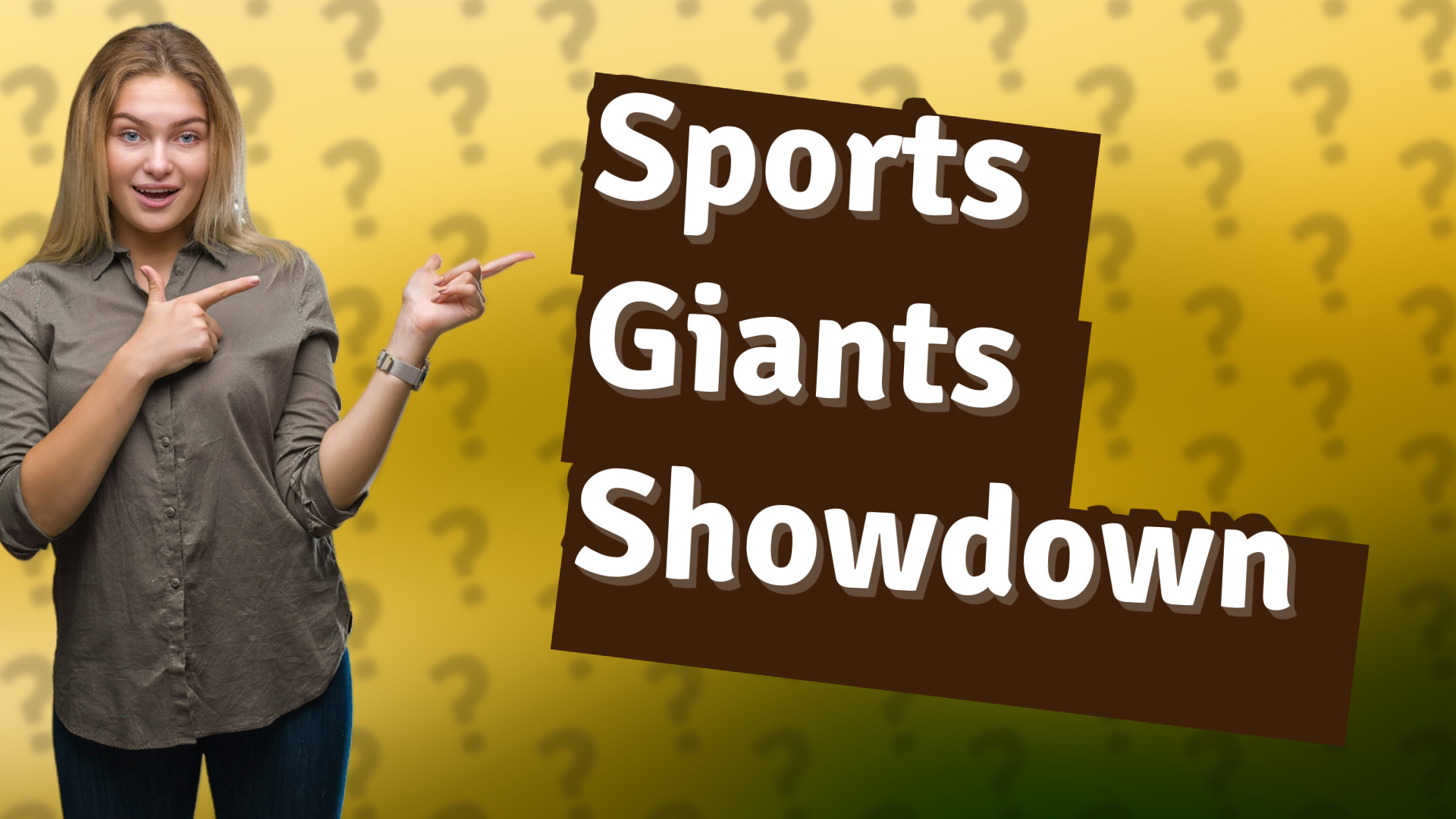 Sports Giants Showdown