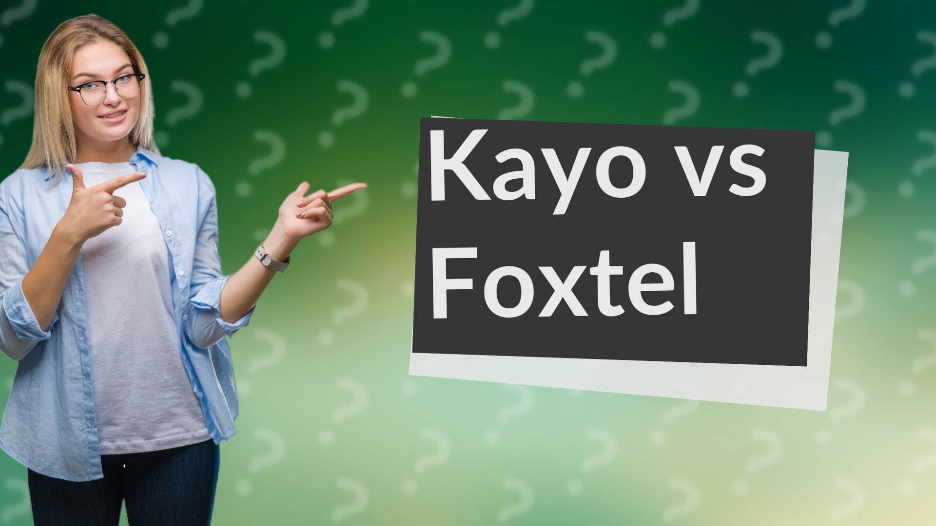 Kayo vs Foxtel