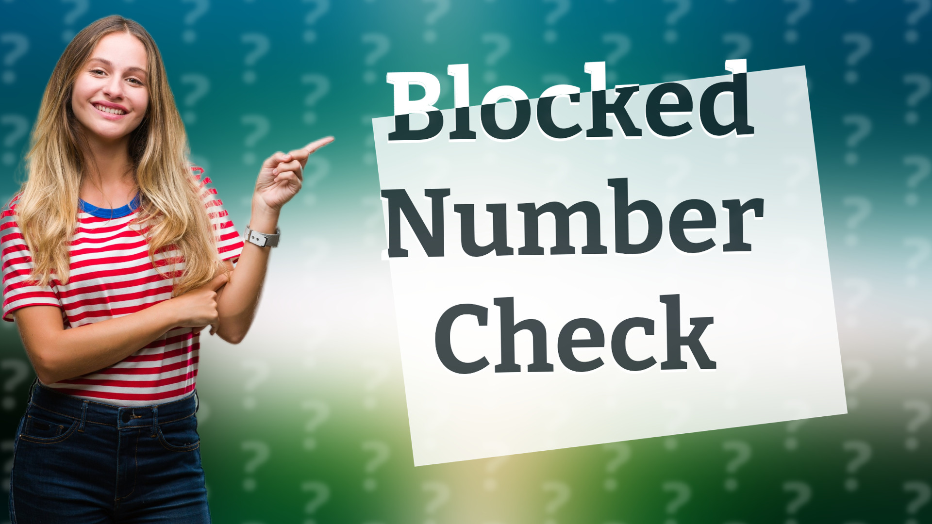 Blocked Number Check