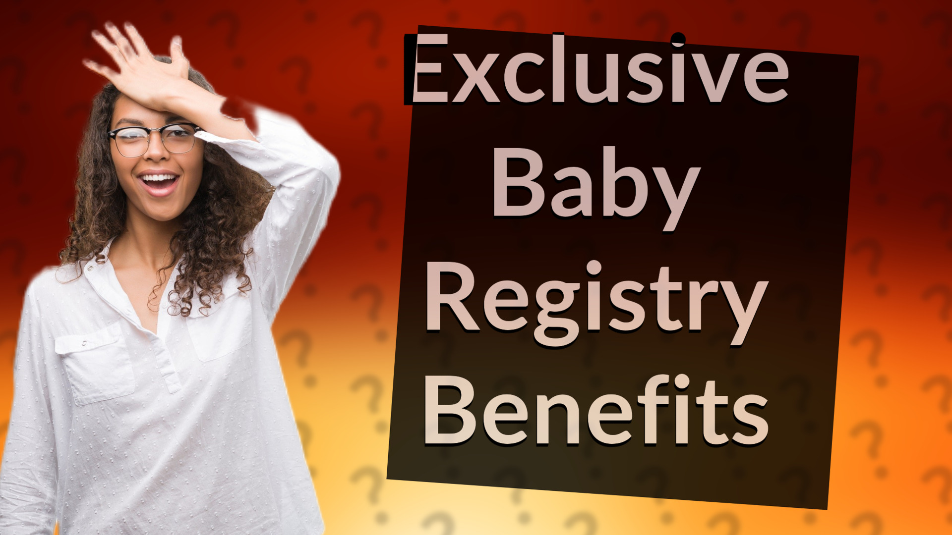 Exclusive Baby Registry Benefits