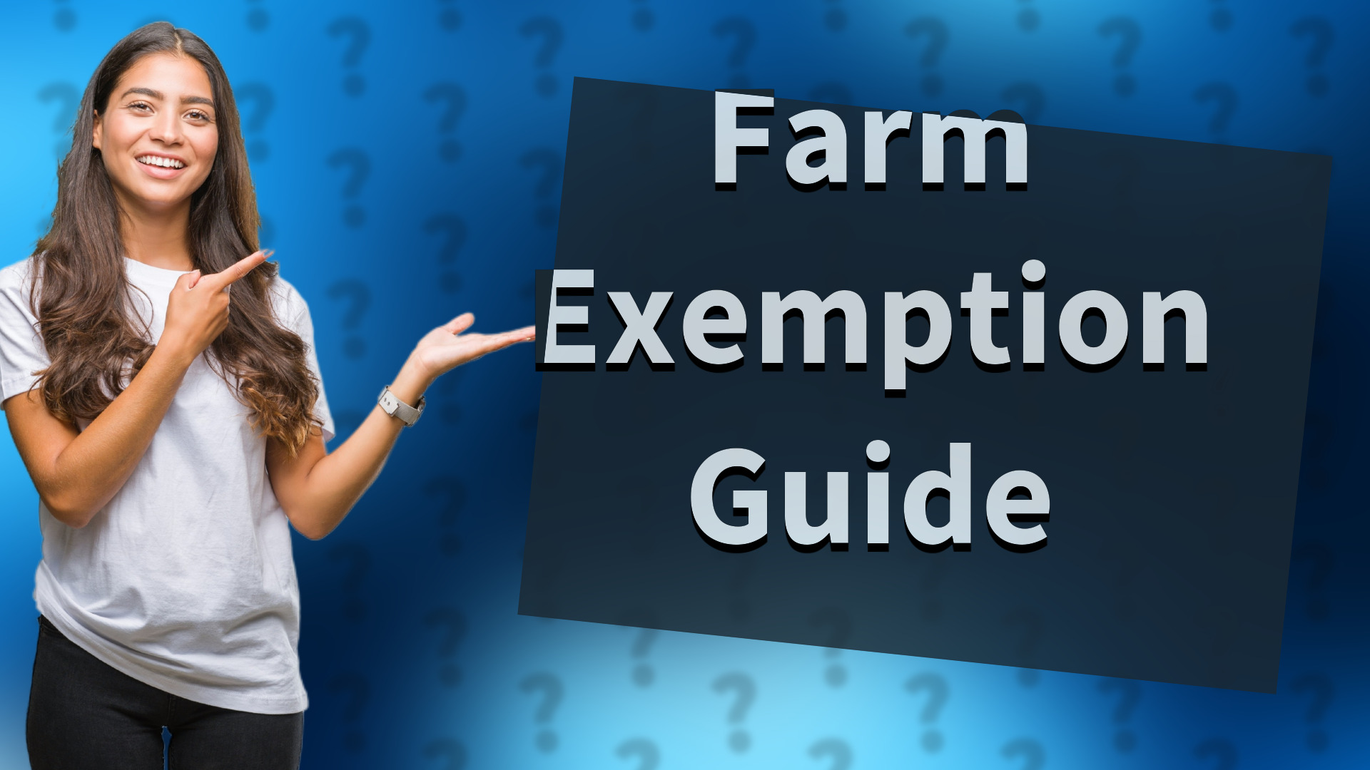 Farm Exemption Guide