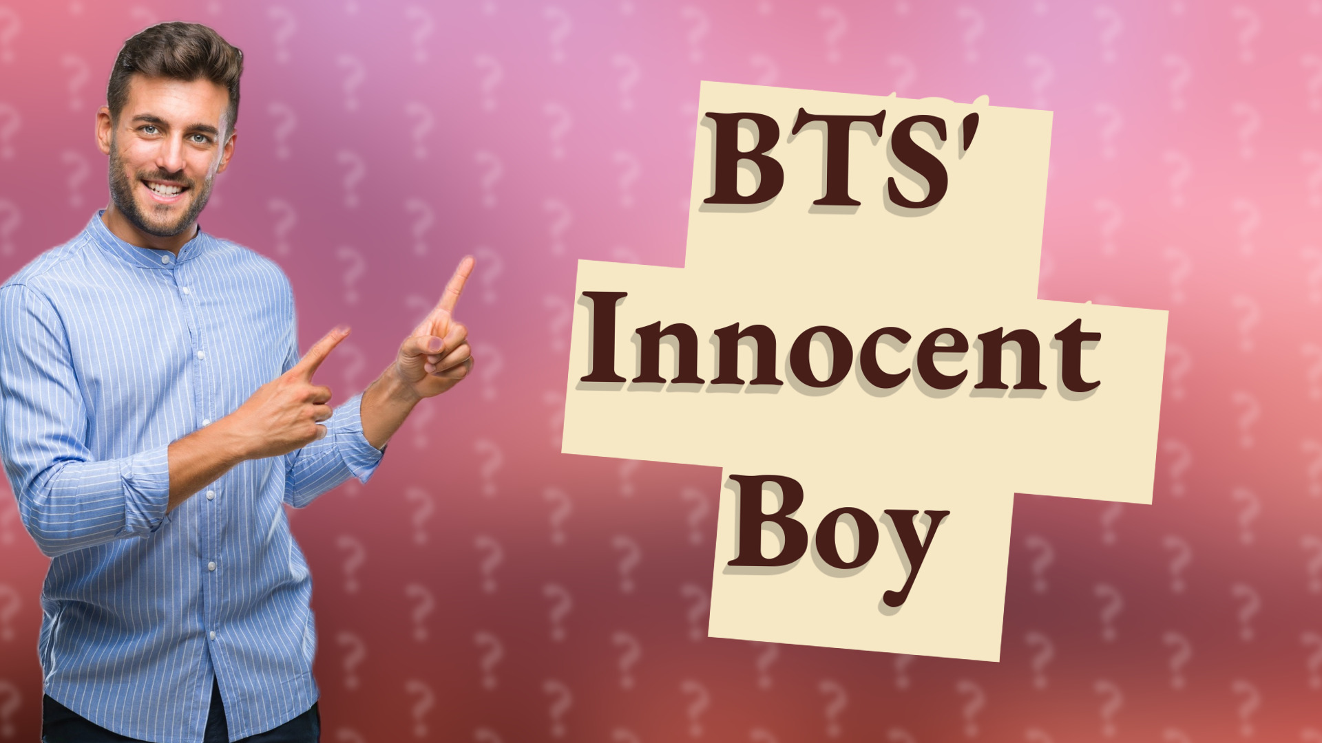BTS' Innocent Boy