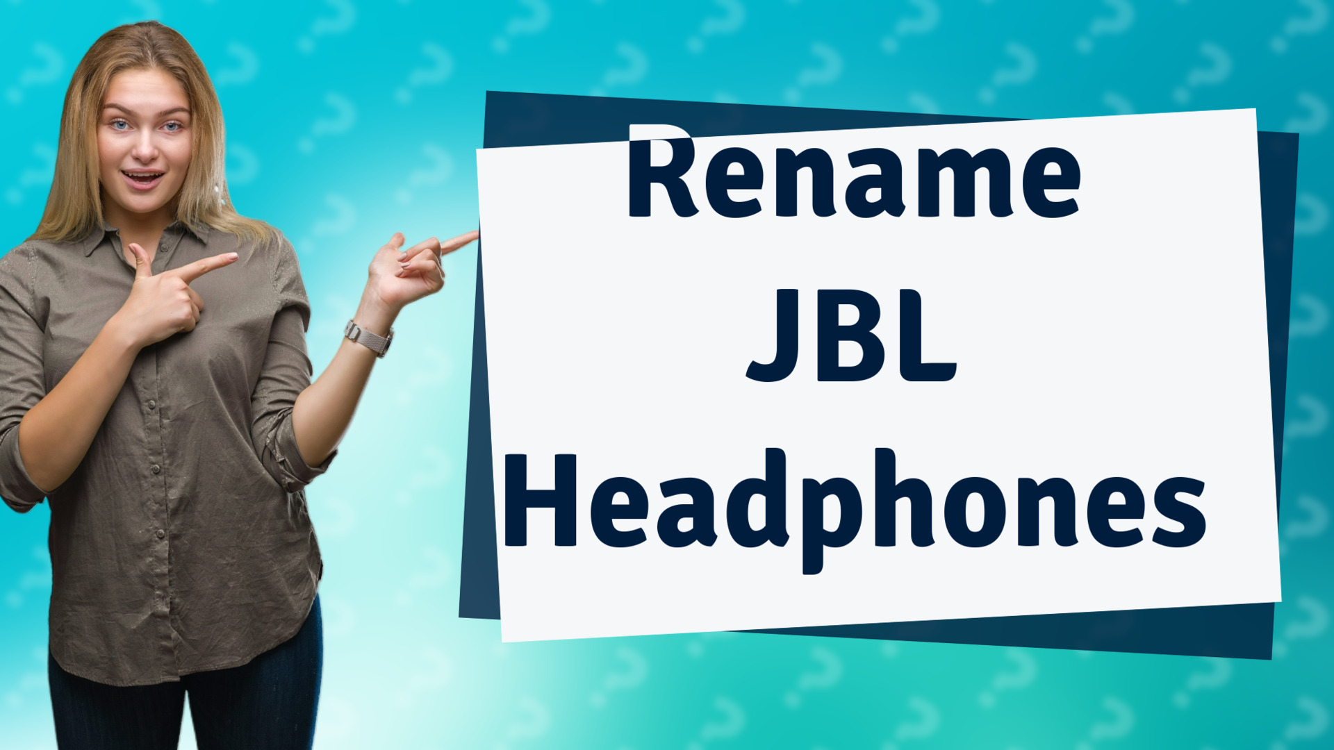 Rename JBL Headphones
