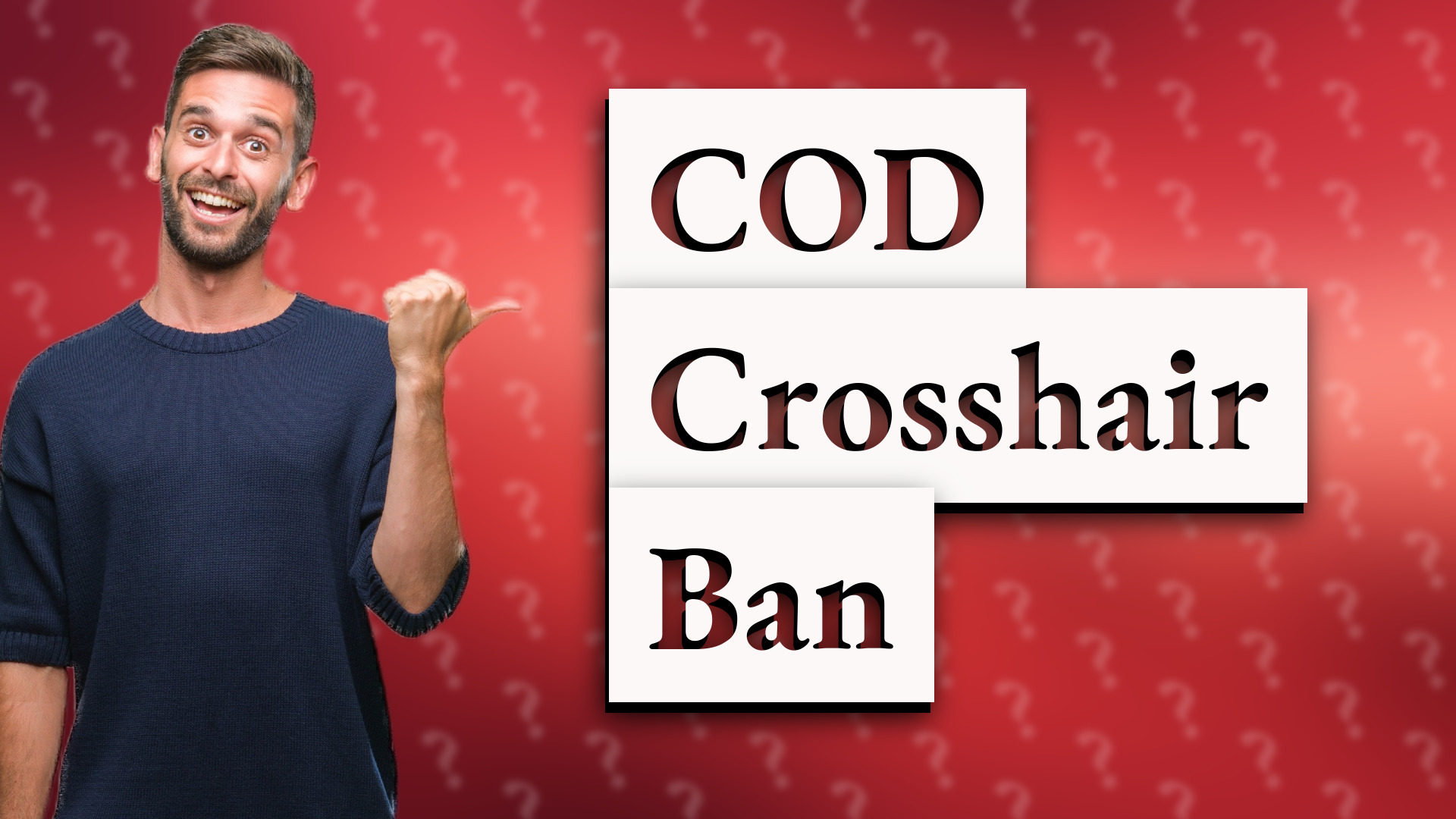 COD Crosshair Ban