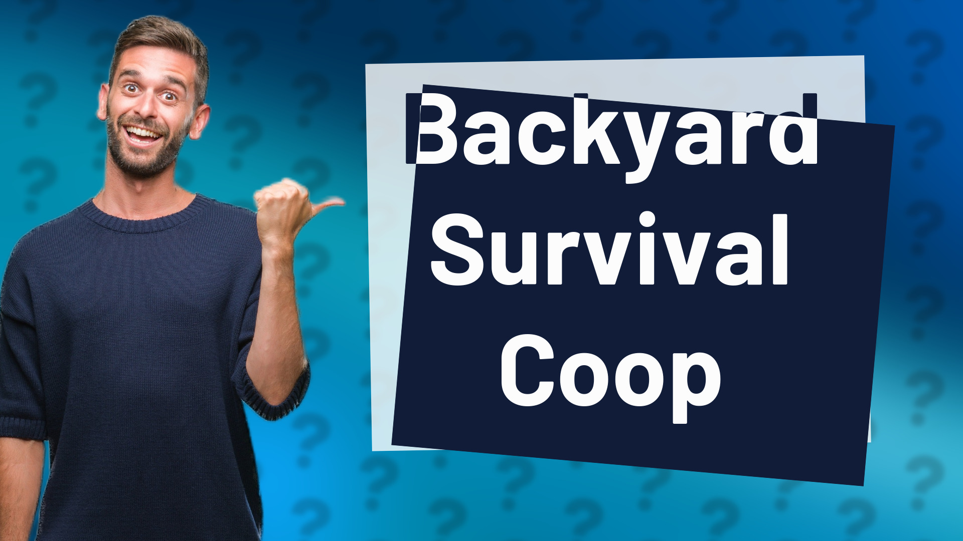 Backyard Survival Coop