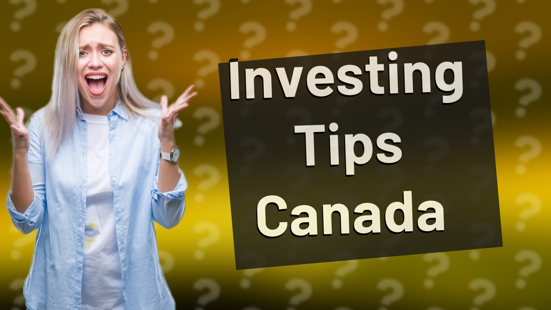Investing Tips Canada