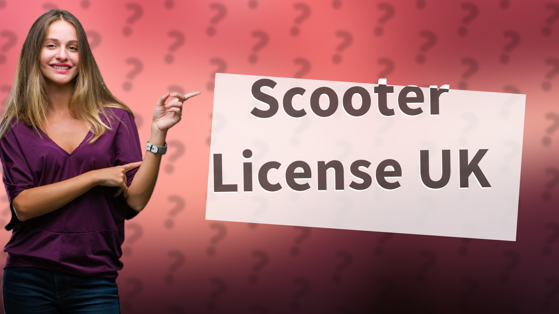 Scooter License UK