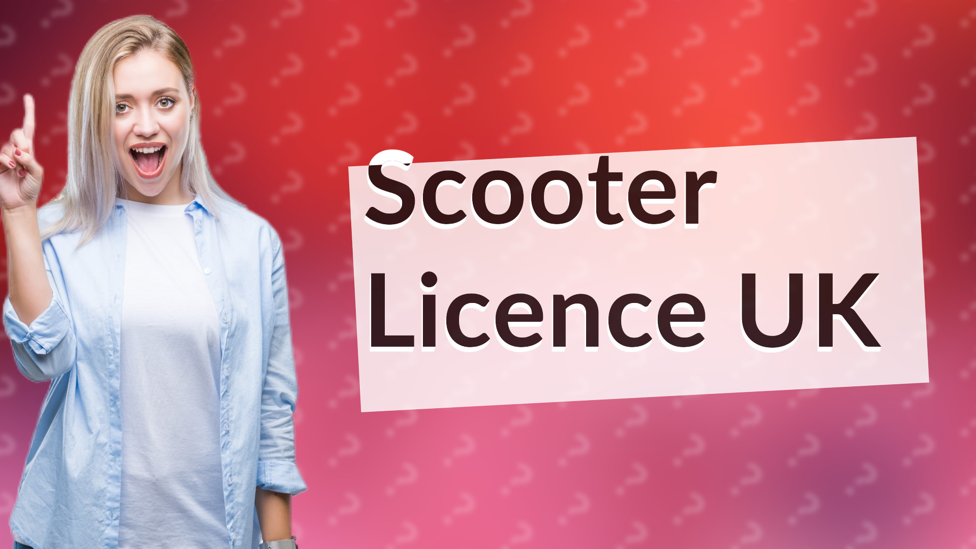 Scooter Licence UK