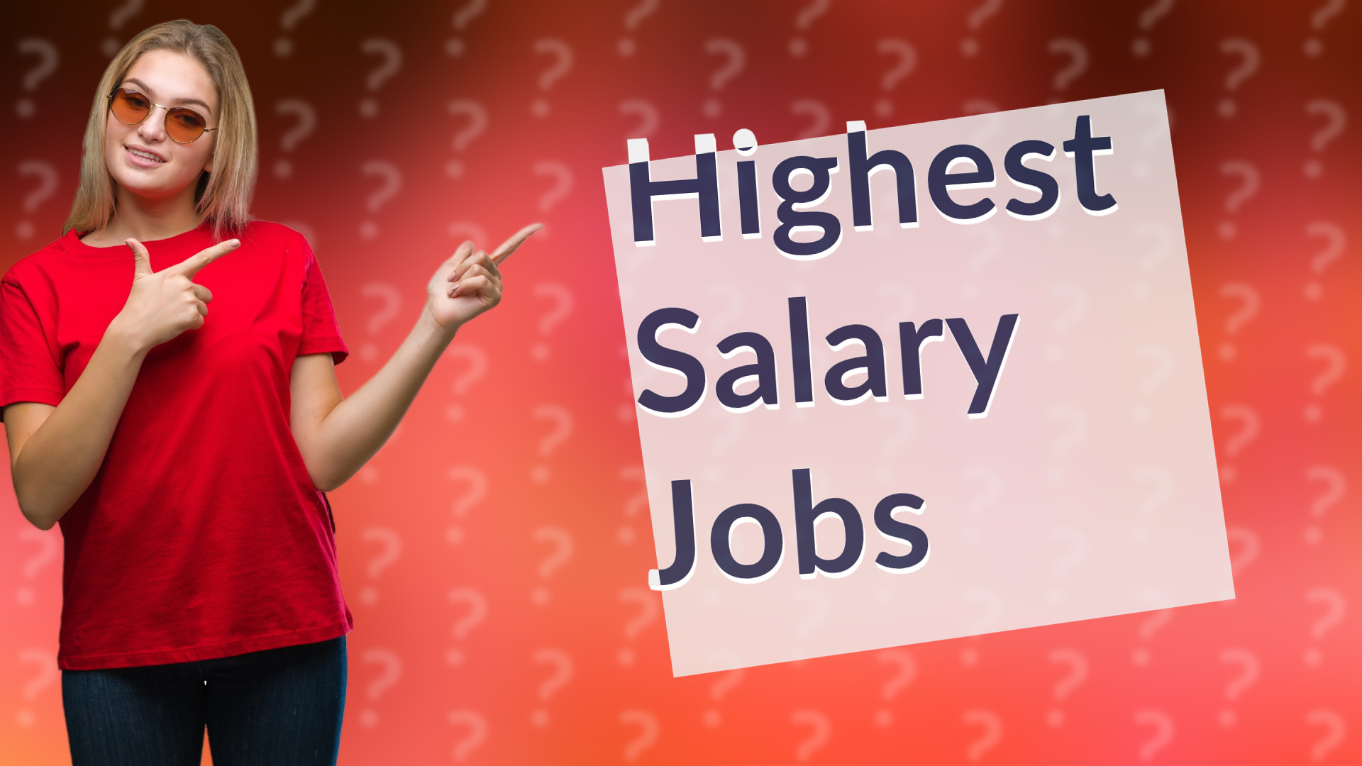 Highest Salary Jobs