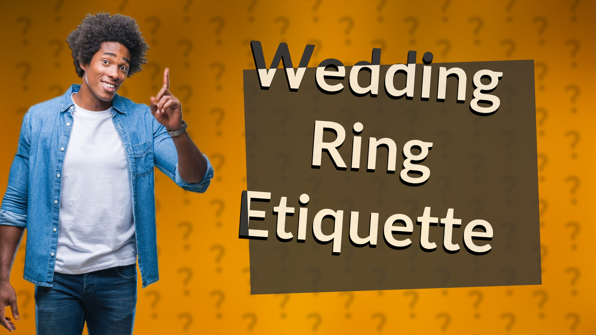 Wedding Ring Etiquette
