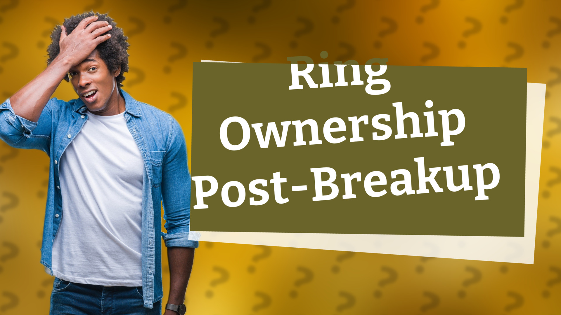 Ring Ownership Post-Breakup