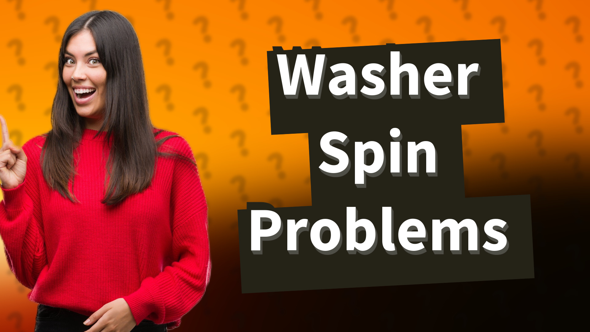 Washer Spin Problems