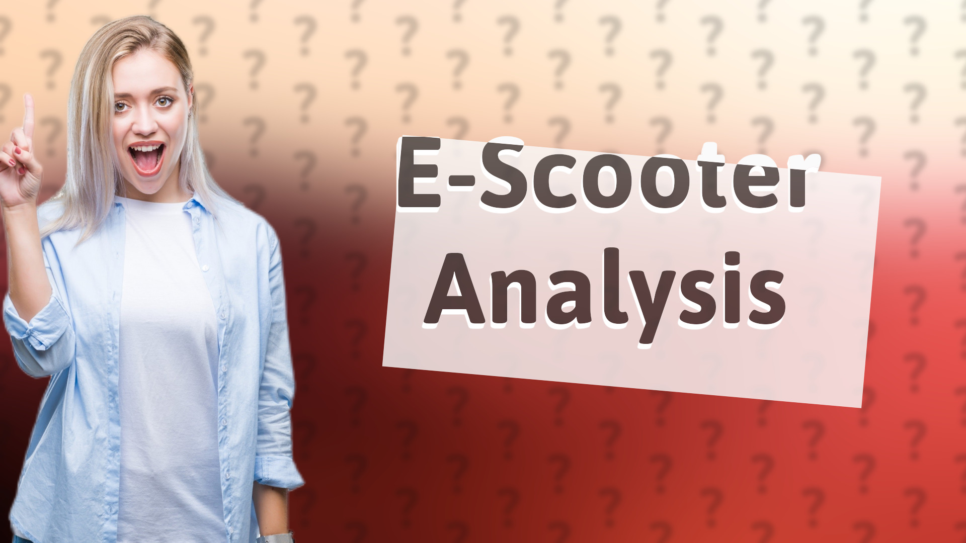 E-Scooter Analysis