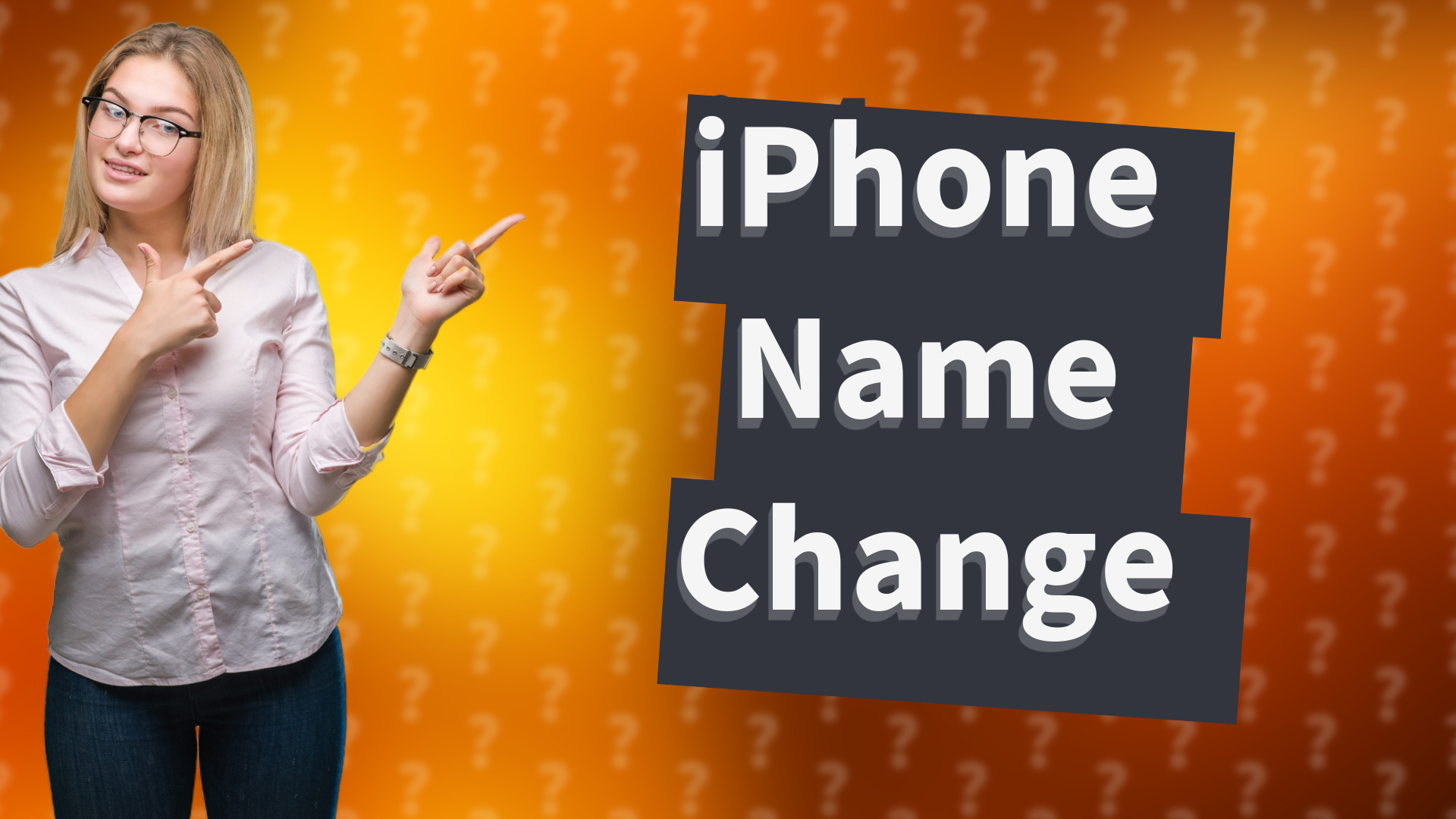 iPhone Name Change