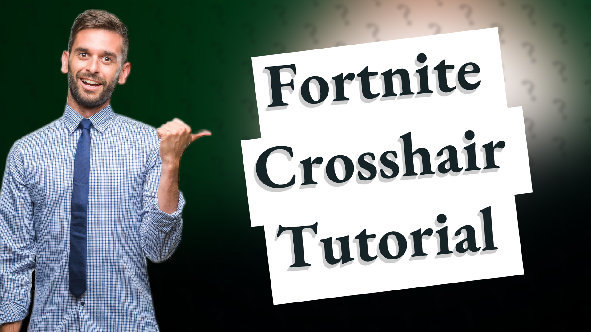 Fortnite Crosshair Tutorial