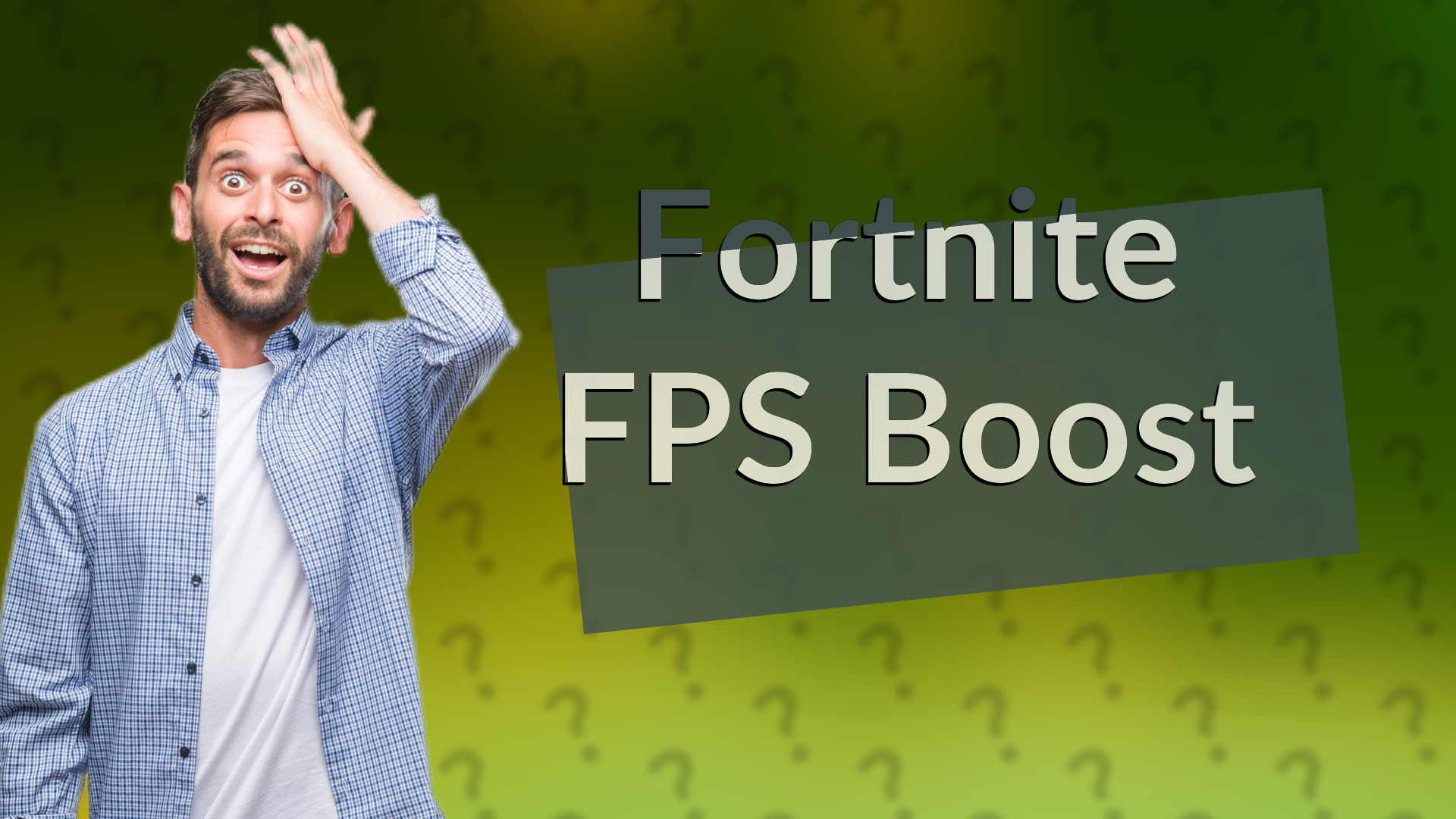 Fortnite FPS Boost