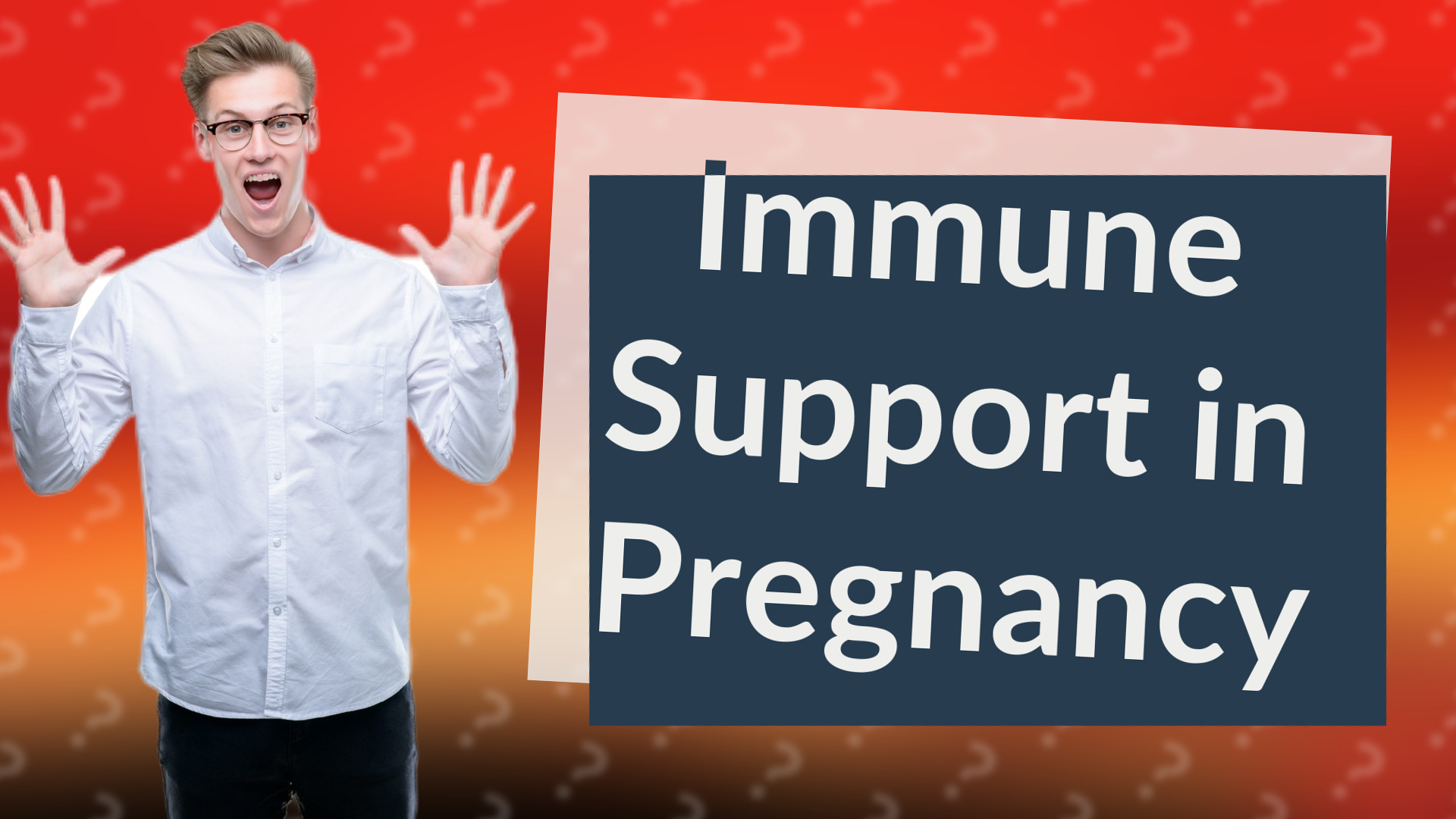 Immune Support in Pregnancy