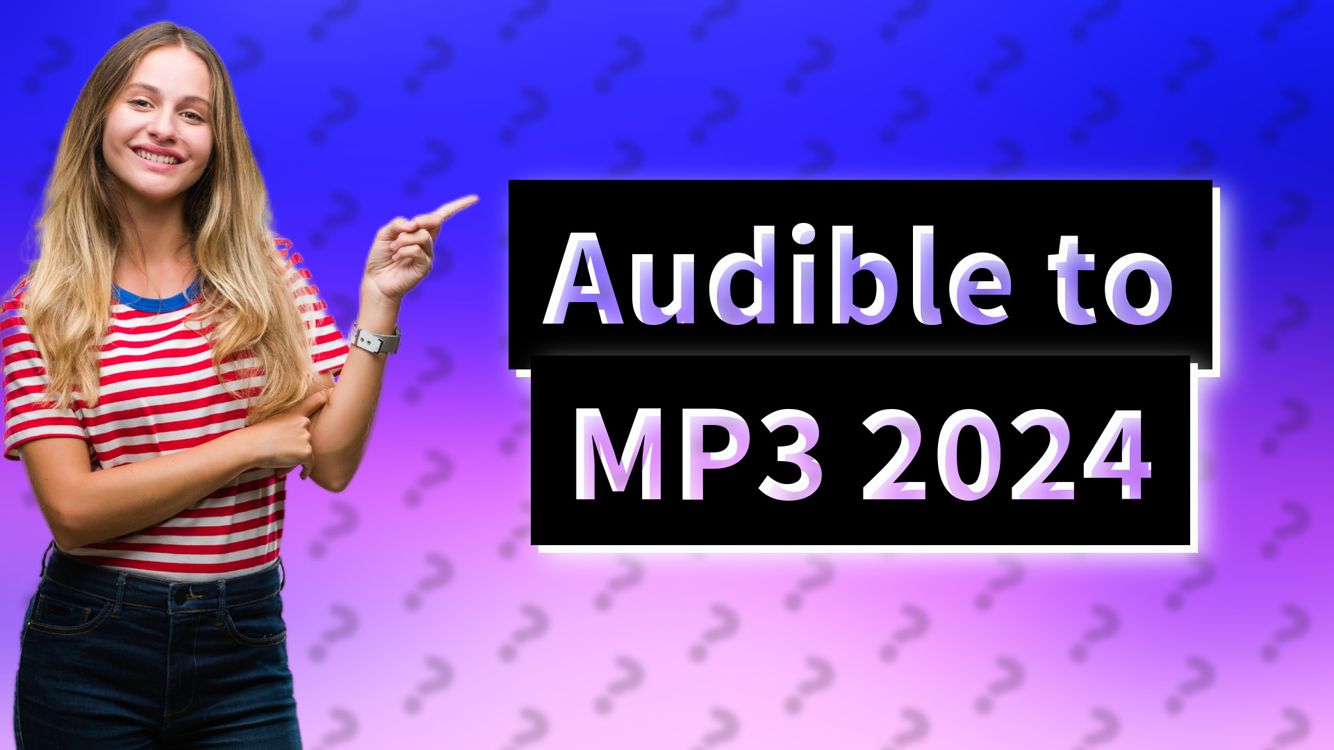 Audible to MP3 2024