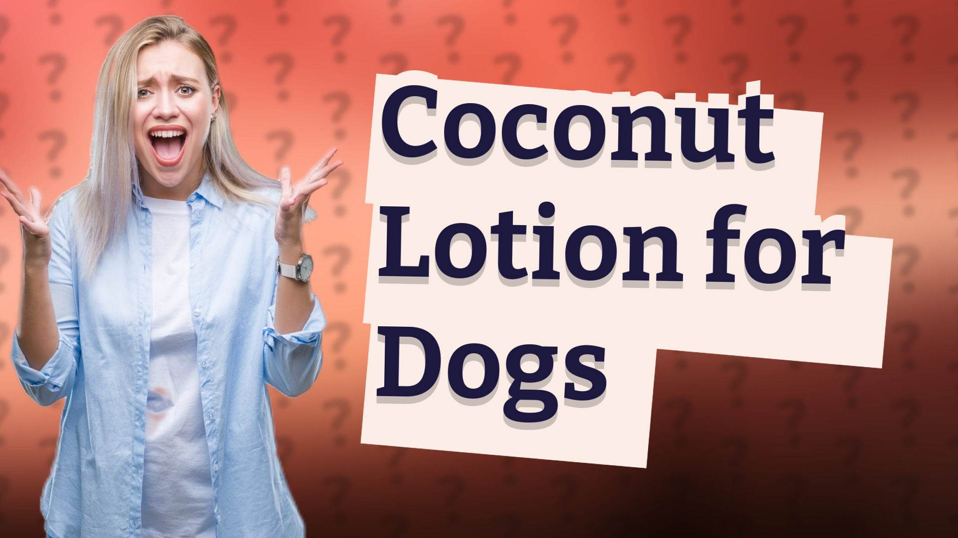 Coconut Lotion for Dogs
