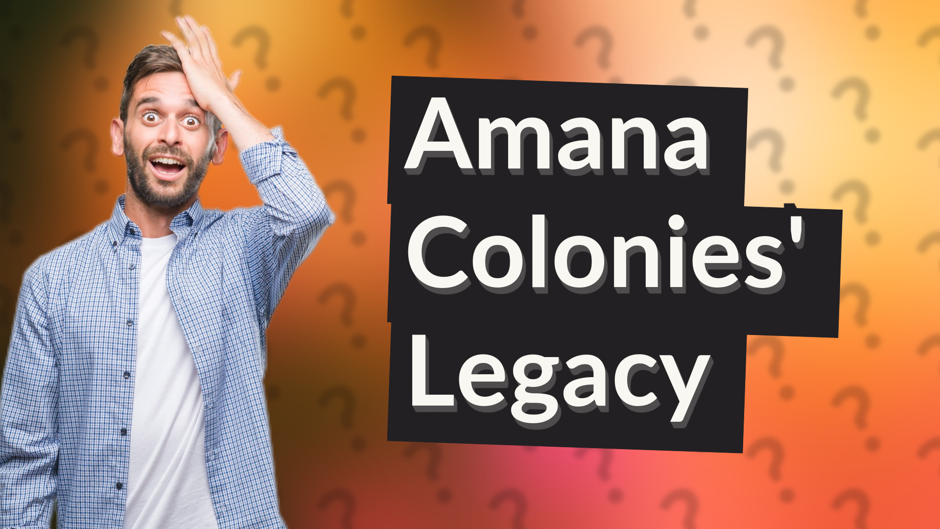 Amana Colonies' Legacy