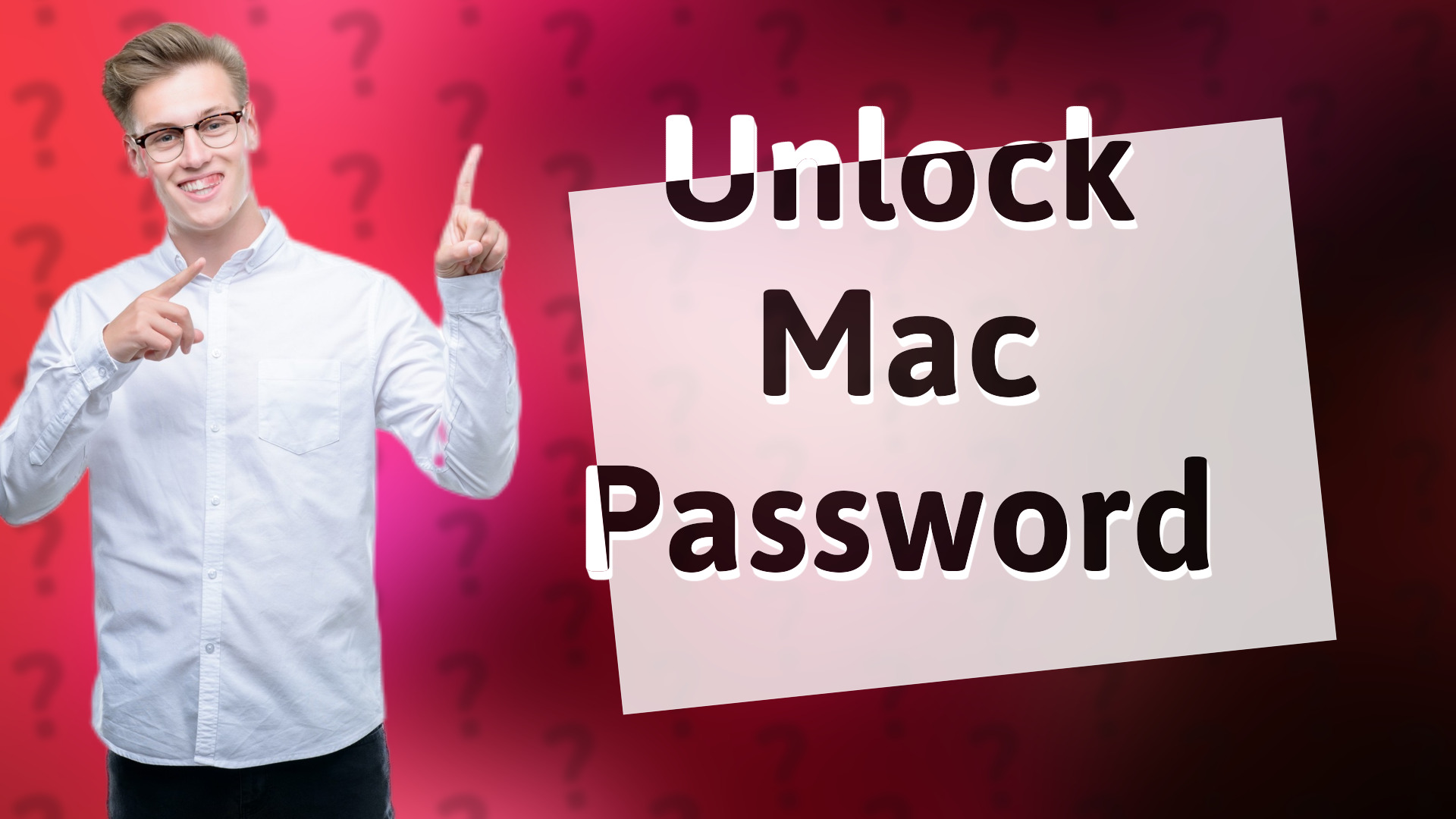 Unlock Mac Password