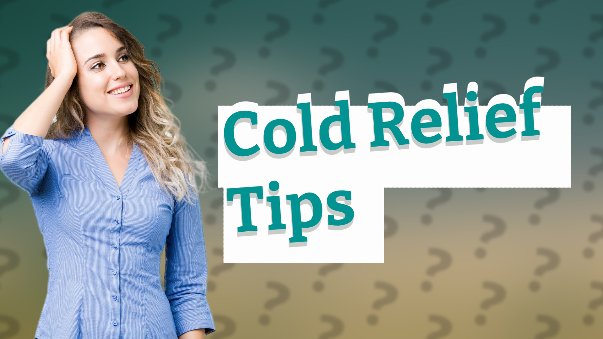 Cold Relief Tips