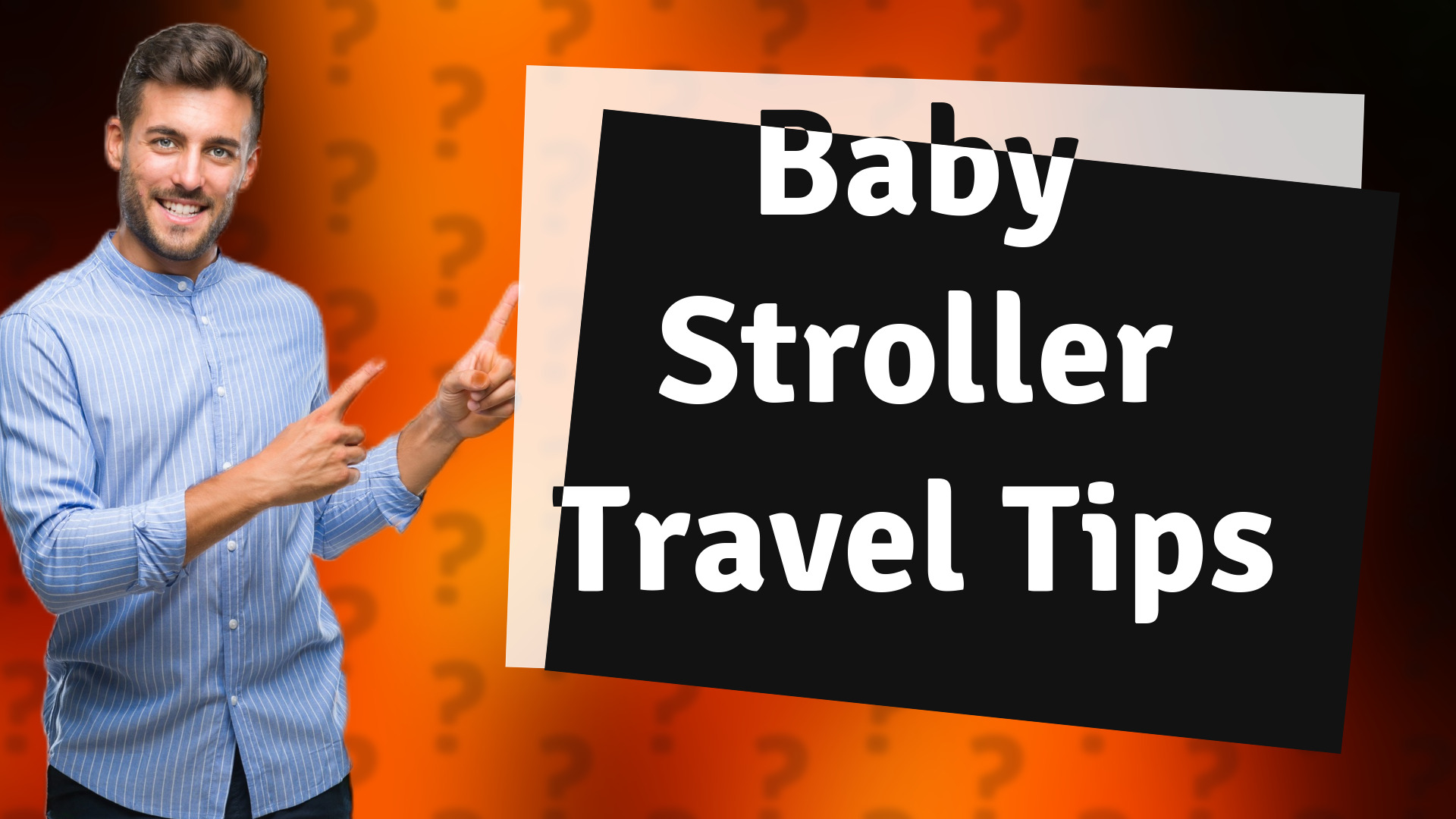 Baby Stroller Travel Tips