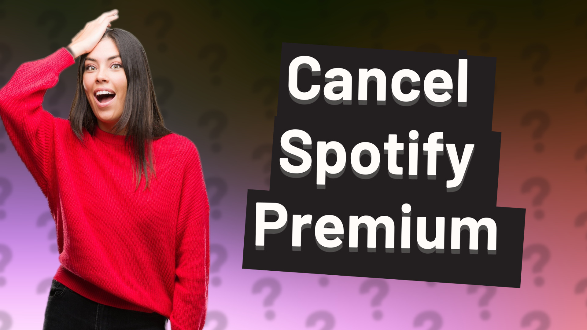 Cancel Spotify Premium