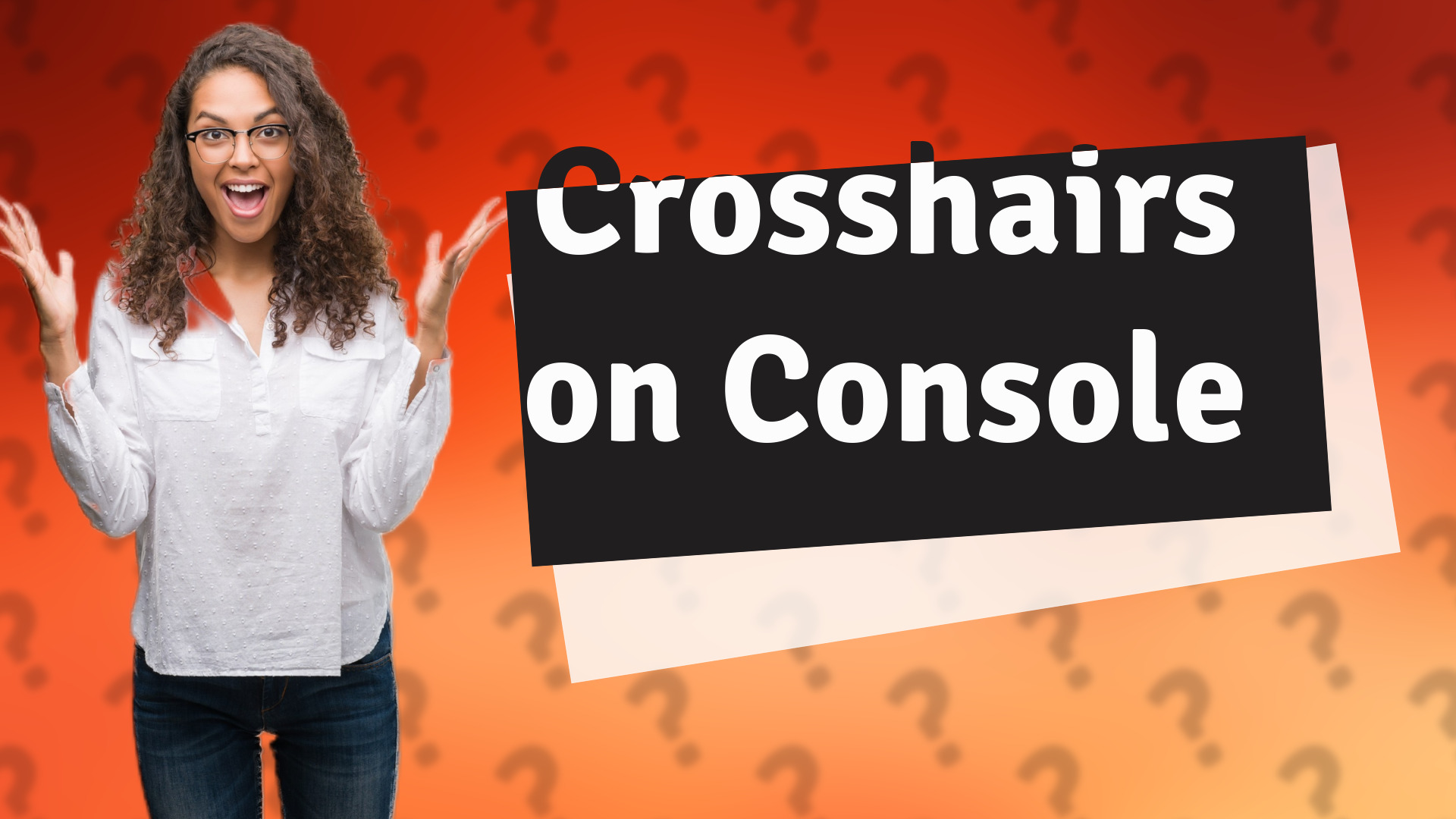 Crosshairs on Console