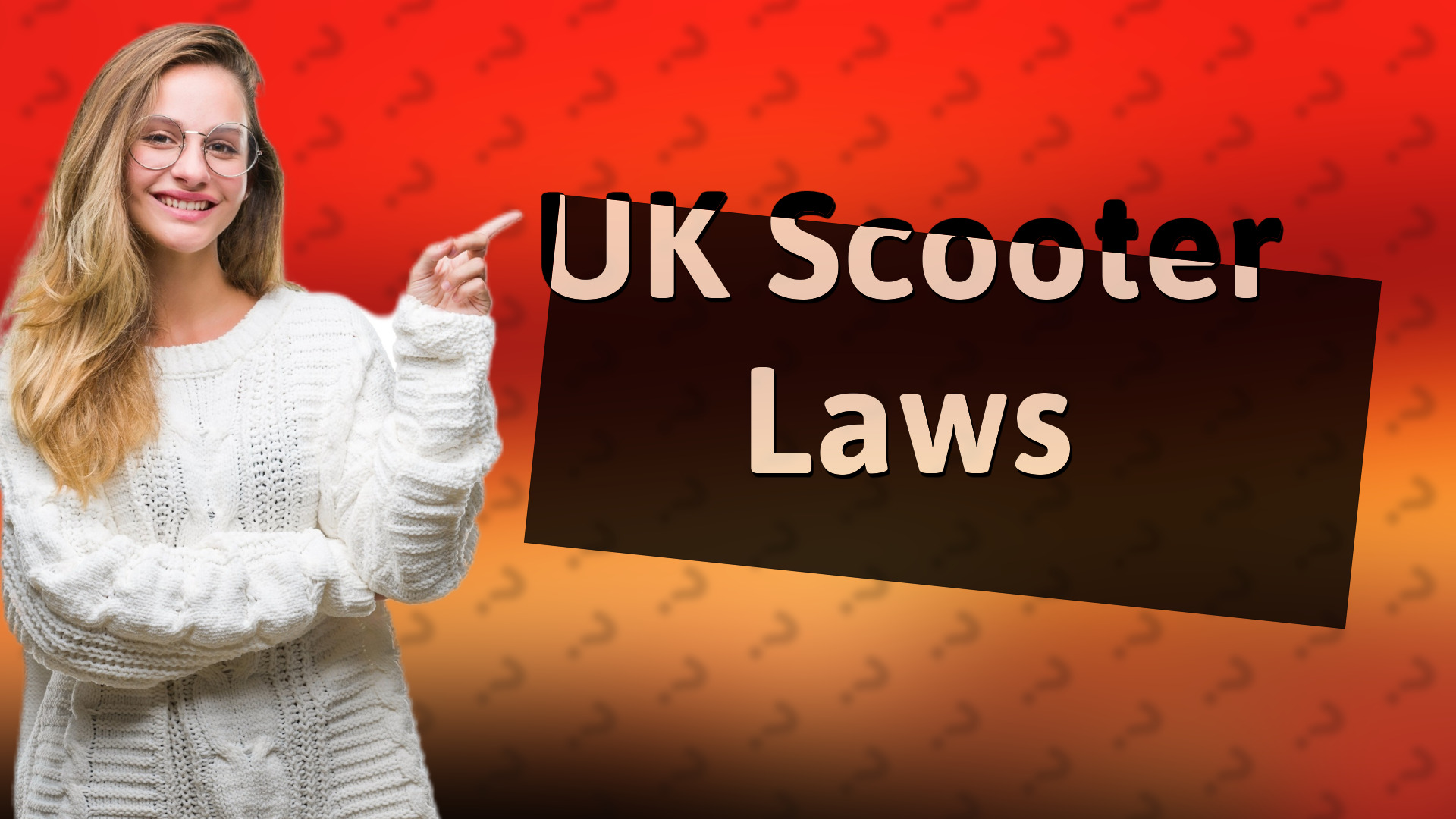 UK Scooter Laws