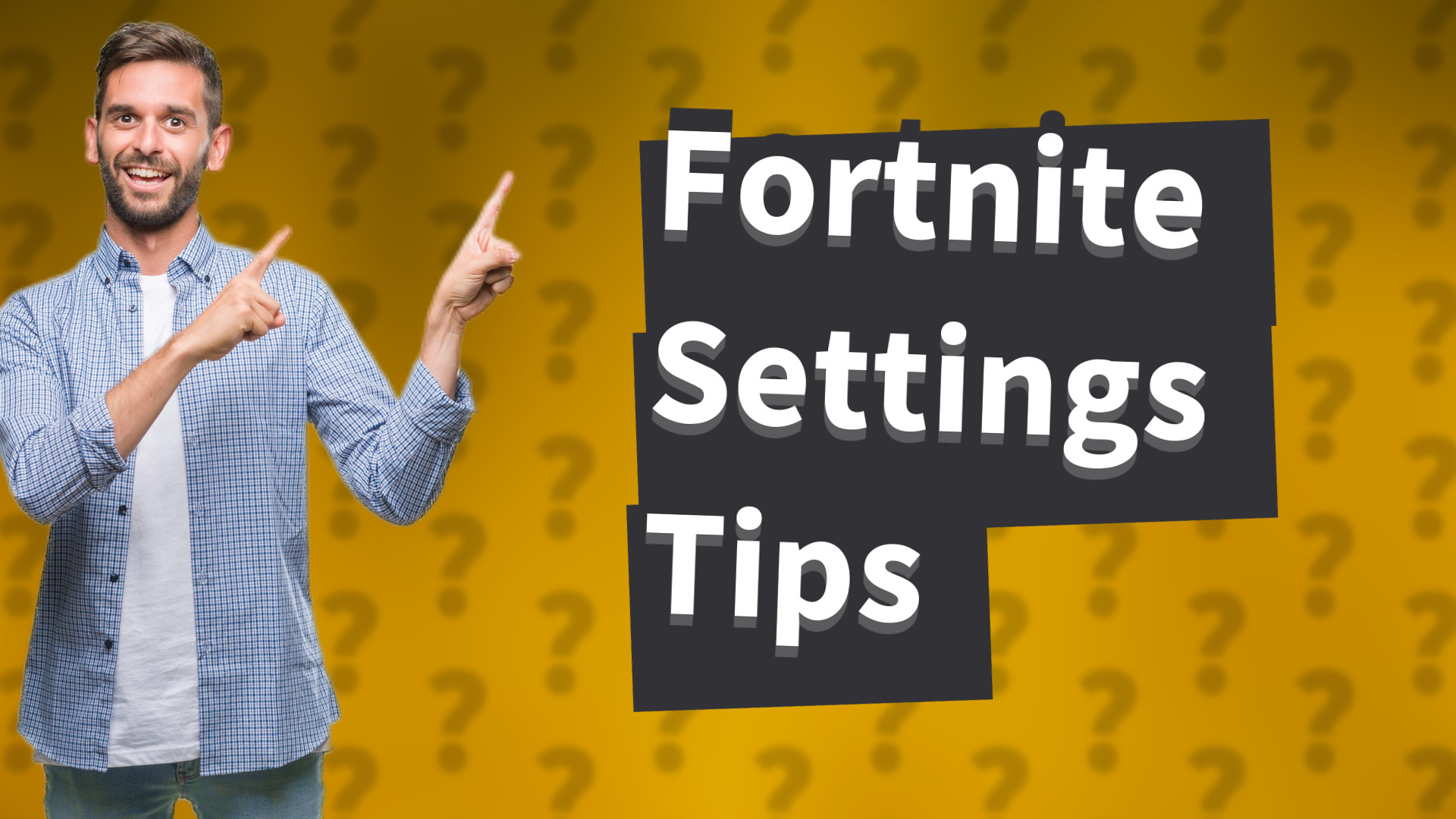 Fortnite Settings Tips