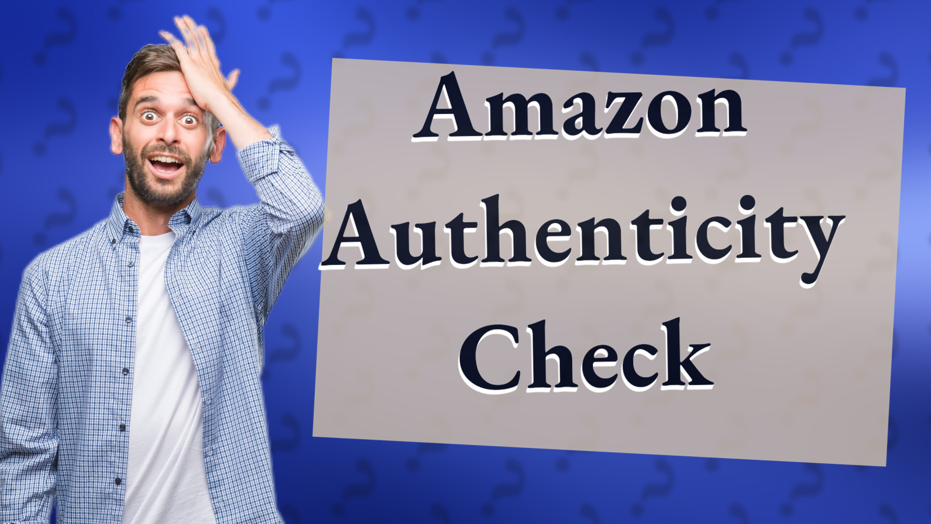 Amazon Authenticity Check
